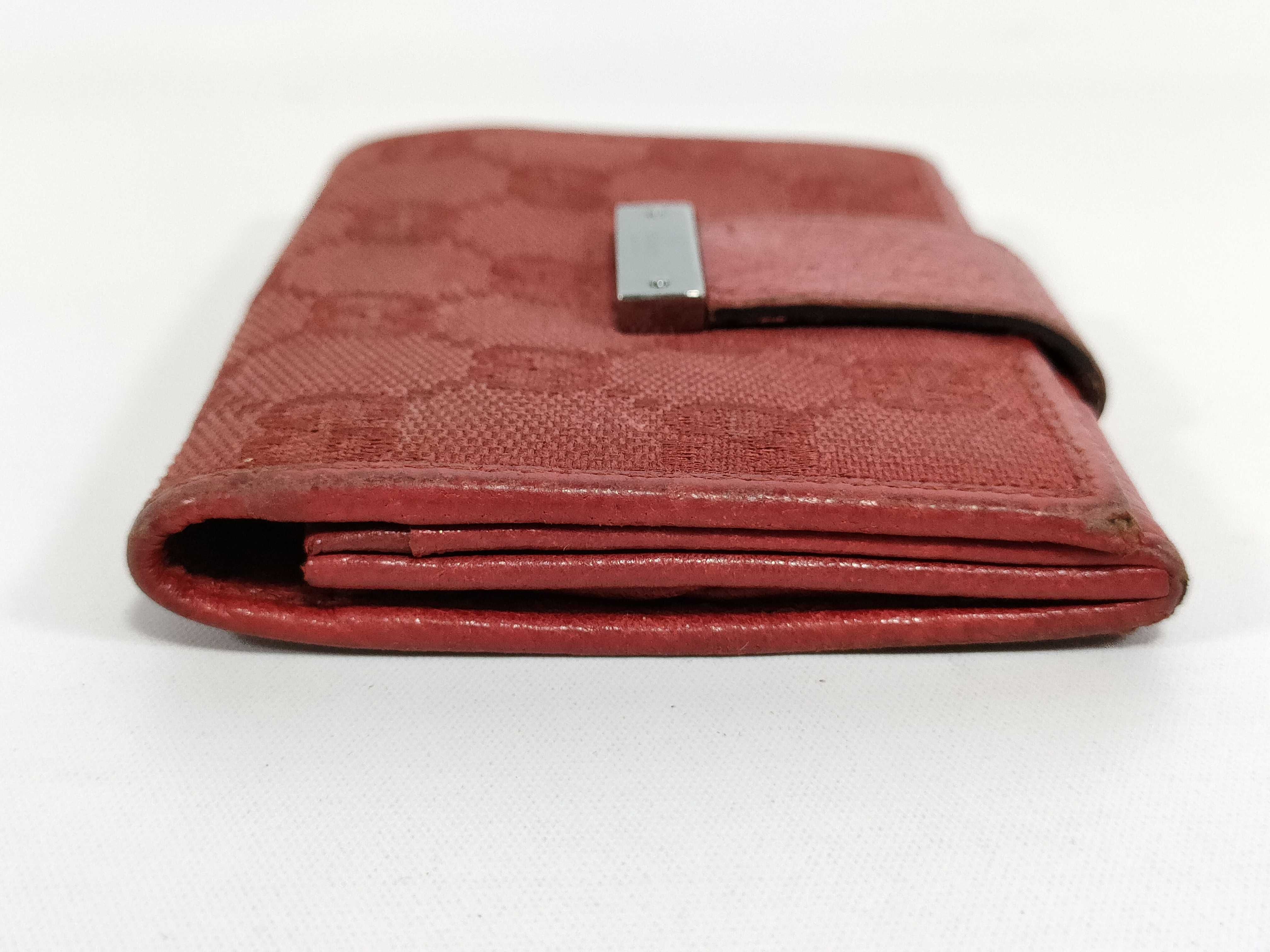 GG Canvas Hard Case Card Case — view 3