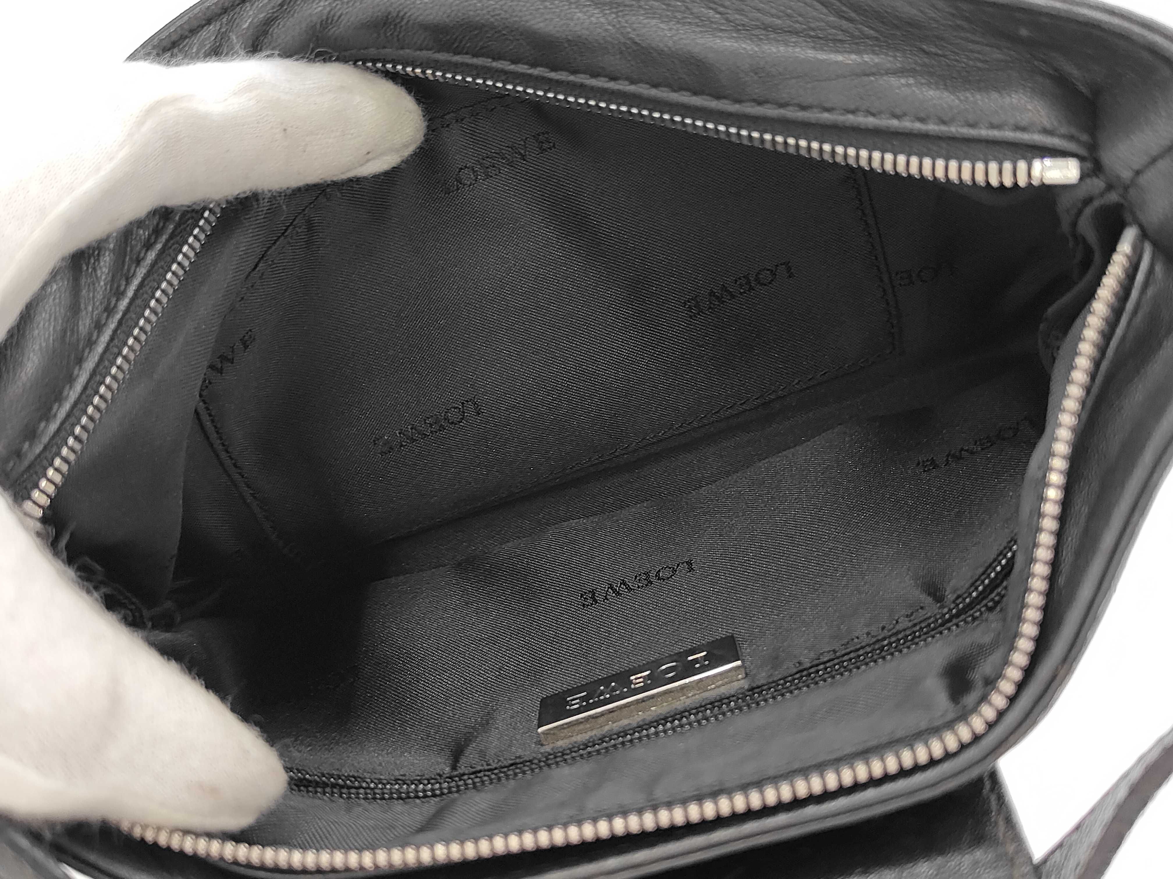 accessory pouch, black, handbag — view 8