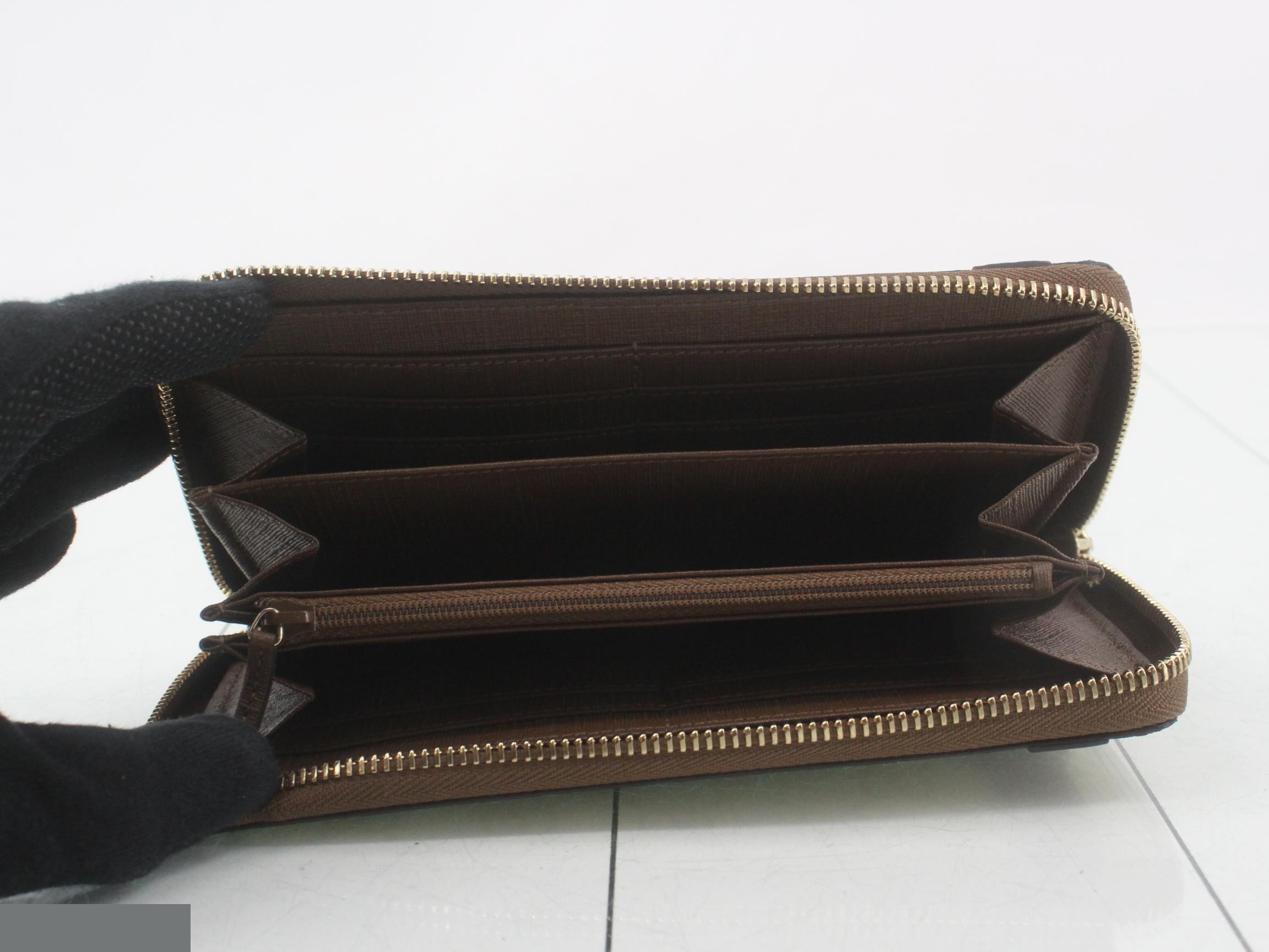 Round zipper long wallet, belt — view 4
