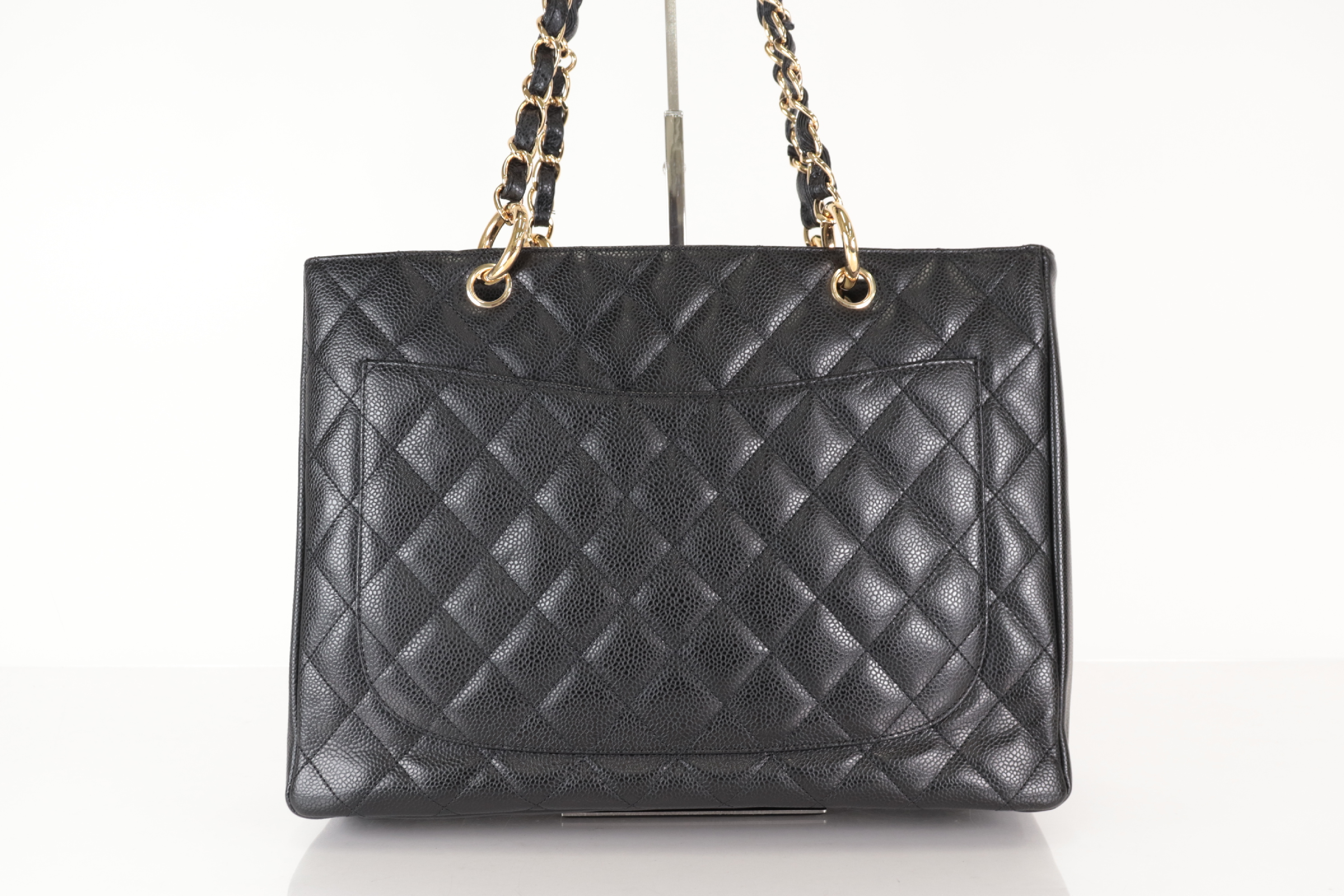 Coco Mark Caviar Chain Tote, Series 10 Shoulder Bag — view 3