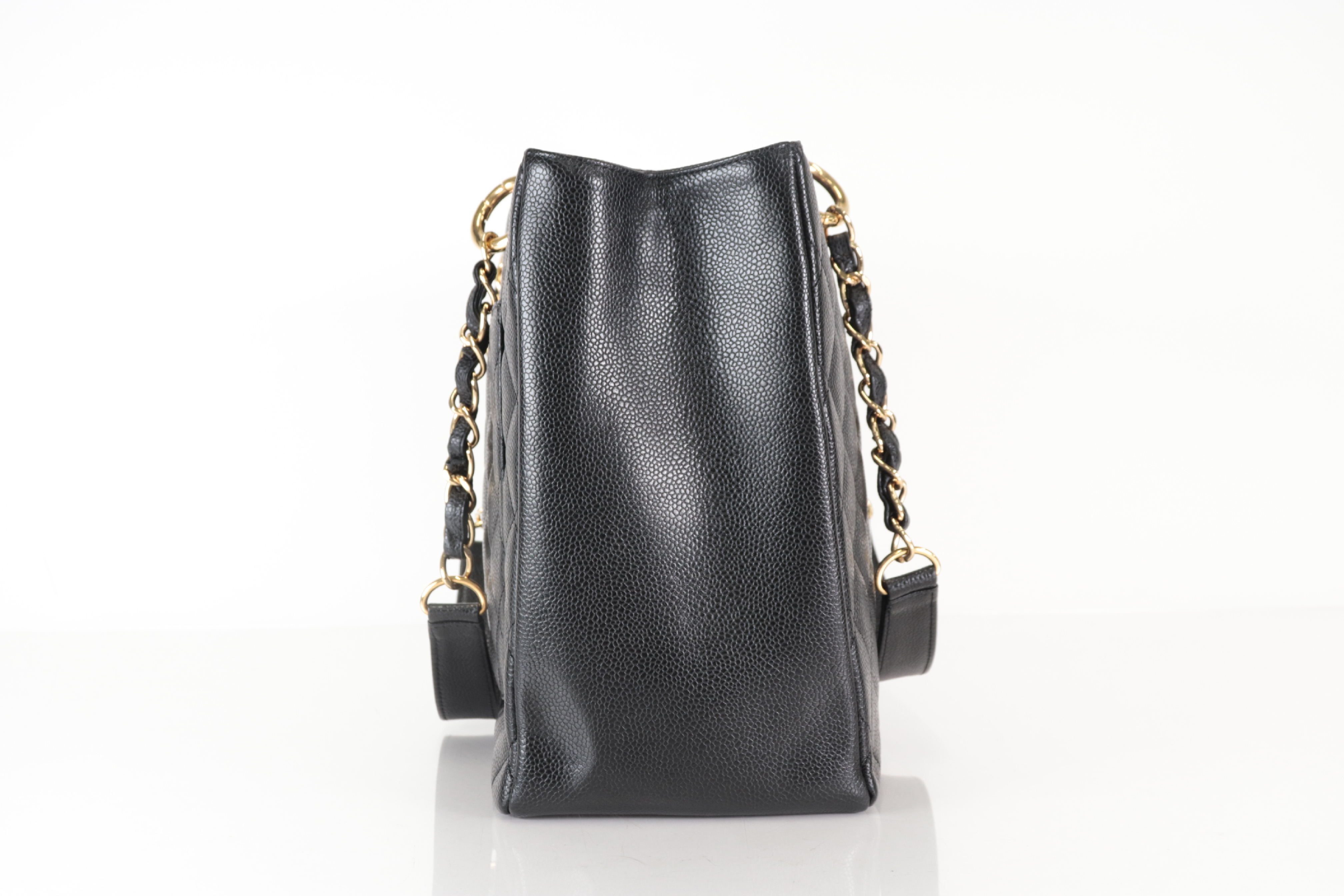 Coco Mark Caviar Chain Tote, Series 10 Shoulder Bag — view 4