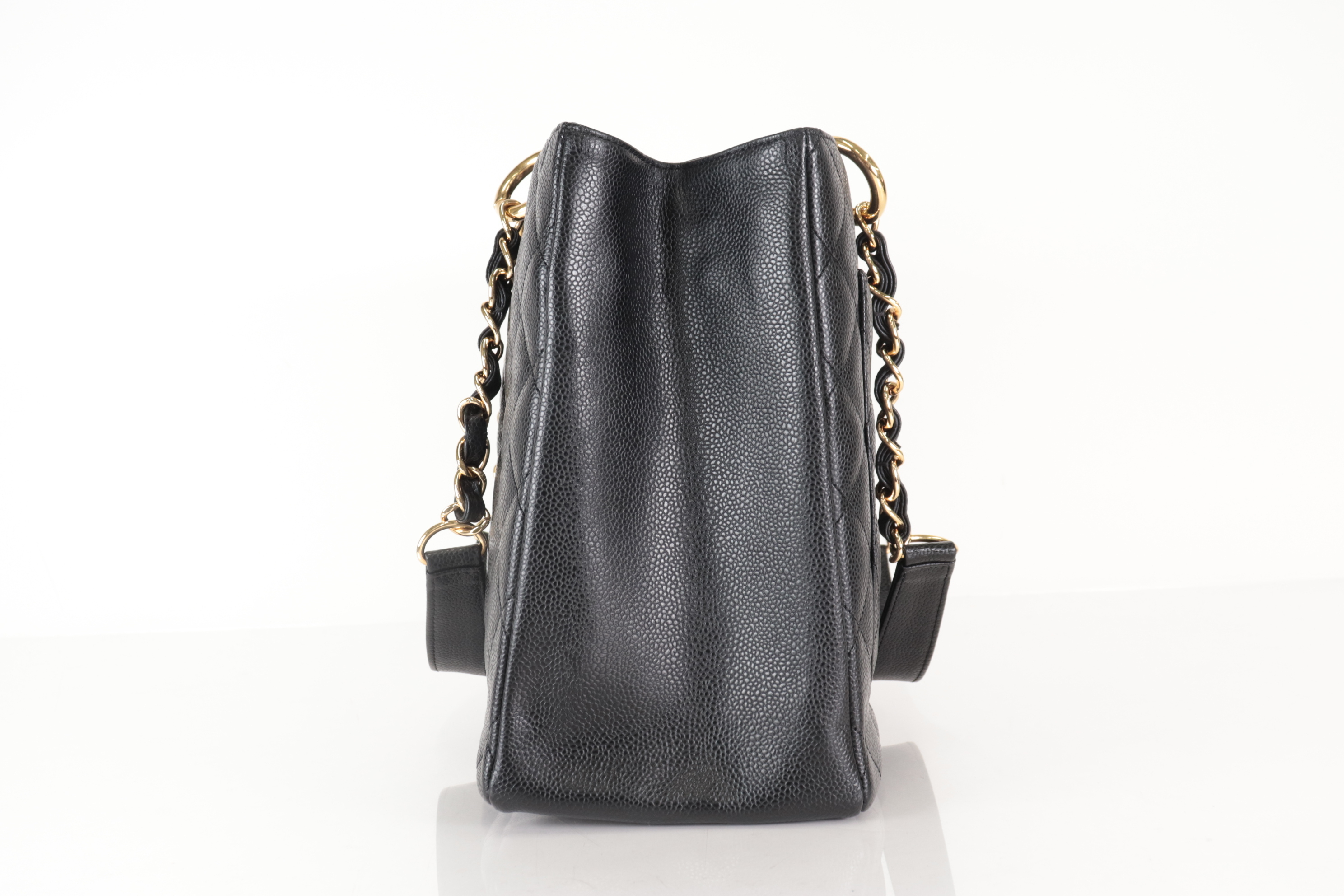Coco Mark Caviar Chain Tote, Series 10 Shoulder Bag — view 5