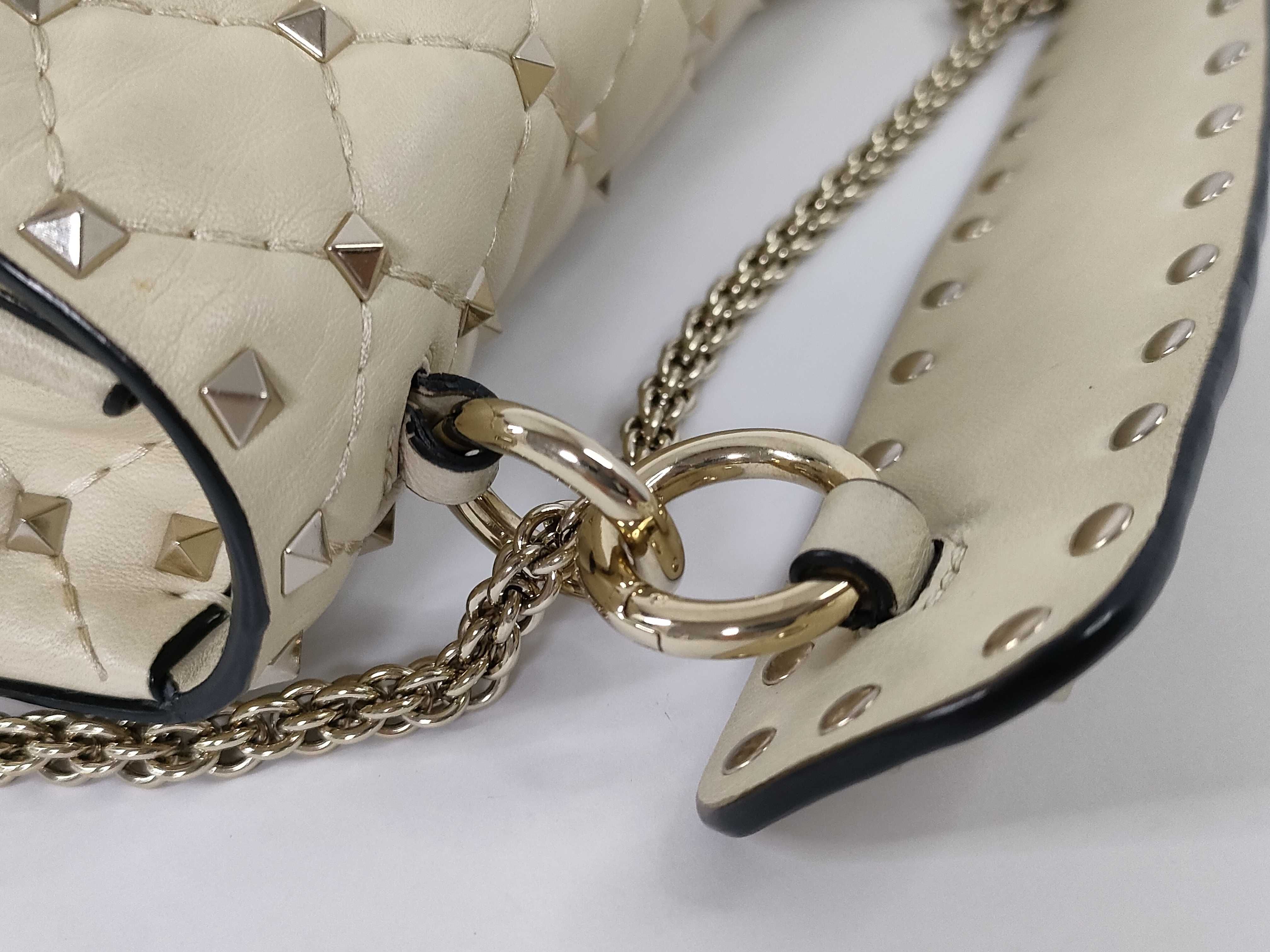 Spike Quilted Shoulder Bag Beige WB0122NAP Shoulder Bag — view 5
