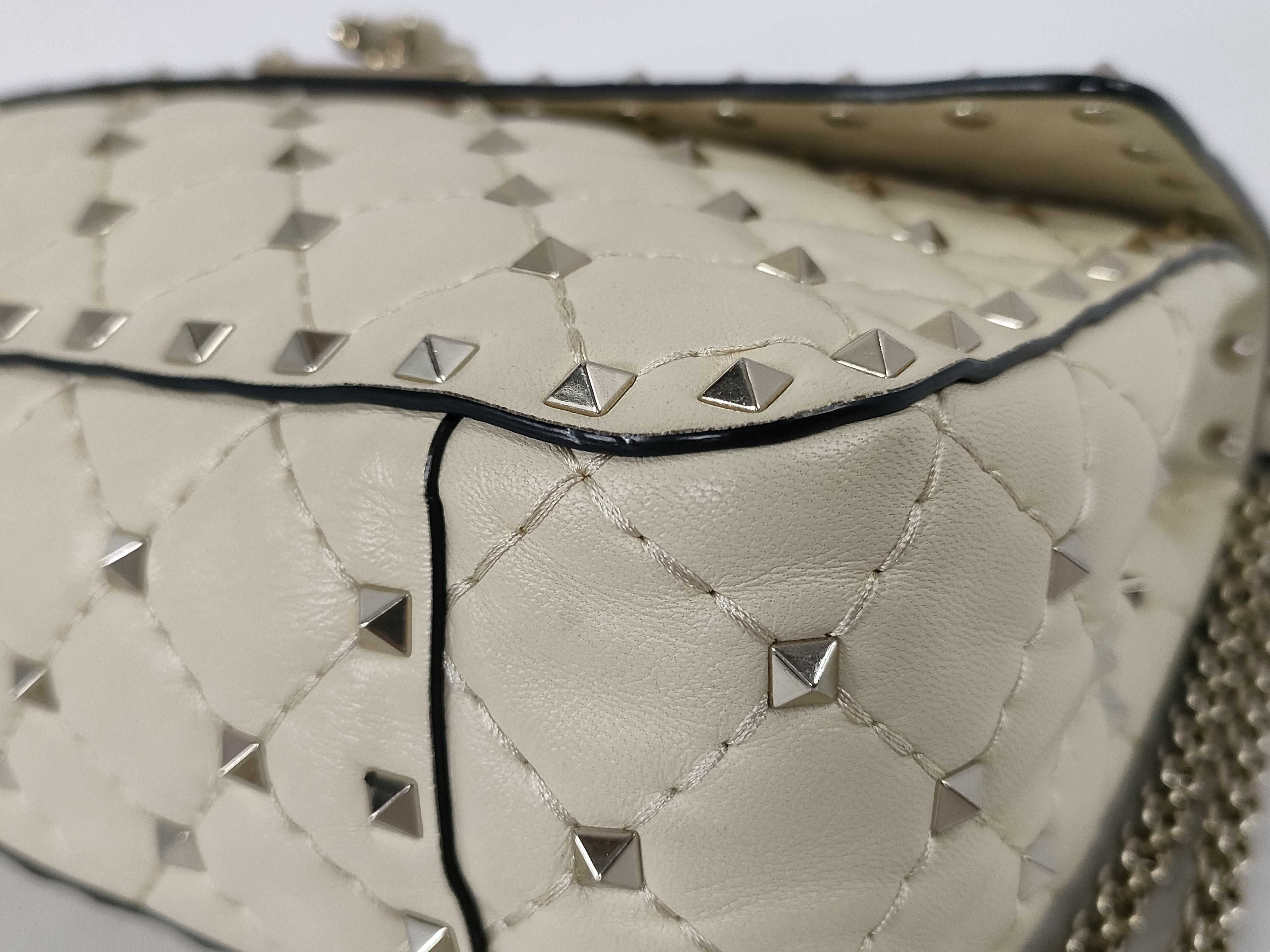 Spike Quilted Shoulder Bag Beige WB0122NAP Shoulder Bag — view 7