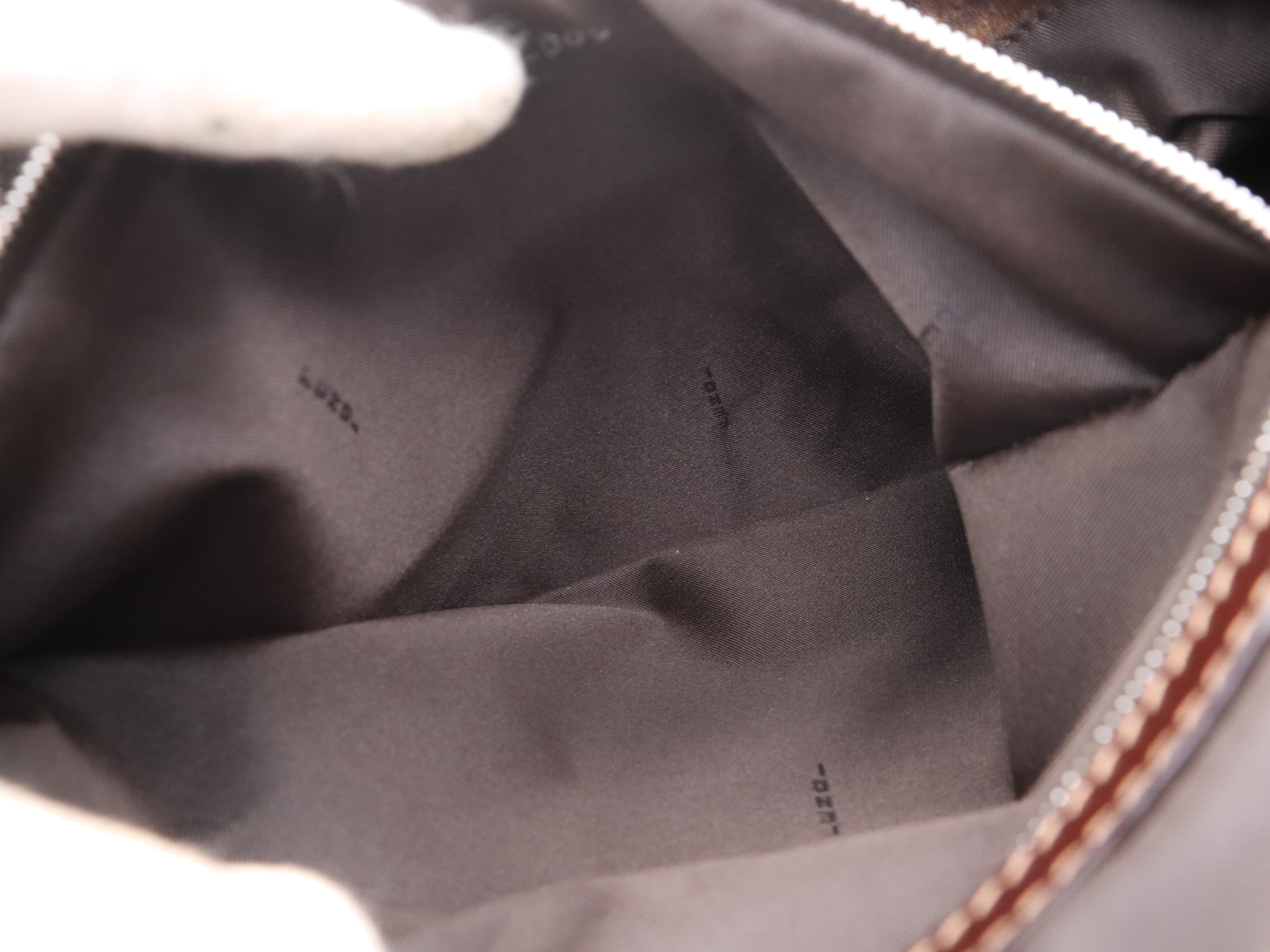 Calf Hair Animal Print Tote Bag, Brown, Silver Hardware, Handbag — view 11