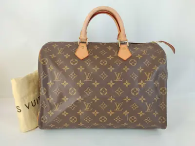 Monogram ID Bag canvas Monogram Speedy 35 M41524 Boston bag