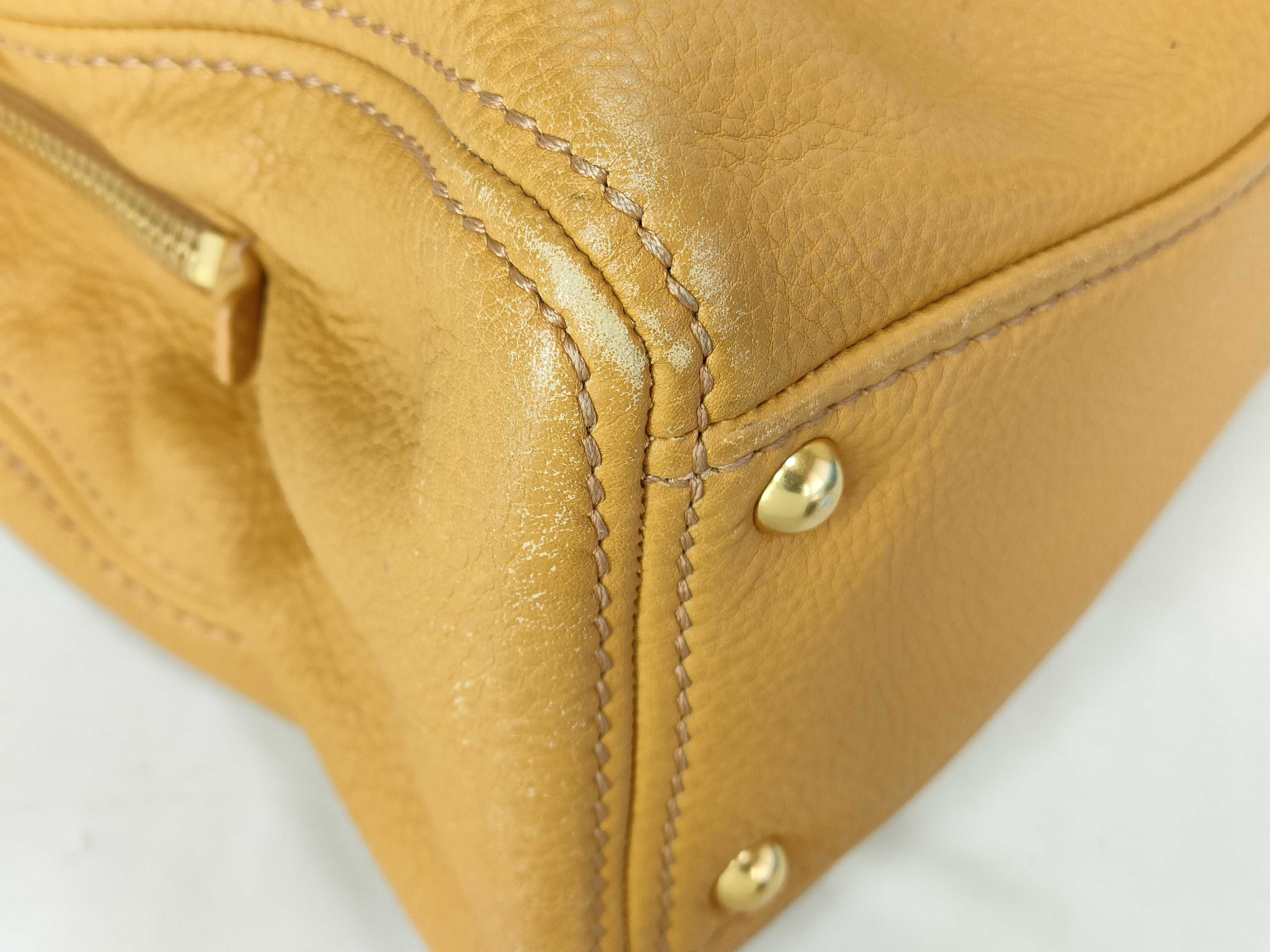 Vitello Luxe Handbag, 2-way Shoulder Bag, Gathered Handbag — view 8