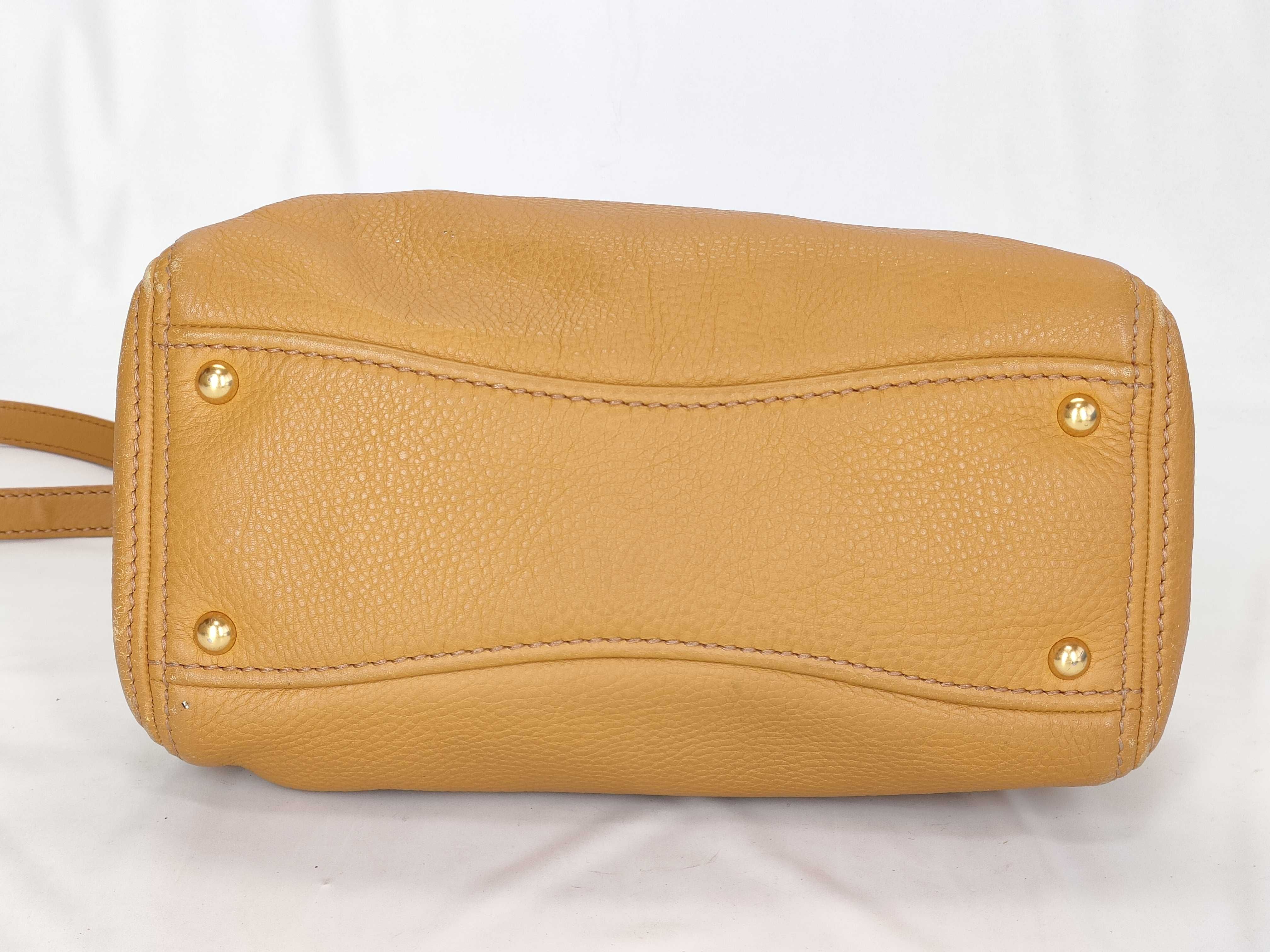Vitello Luxe Handbag, 2-way Shoulder Bag, Gathered Handbag — view 9
