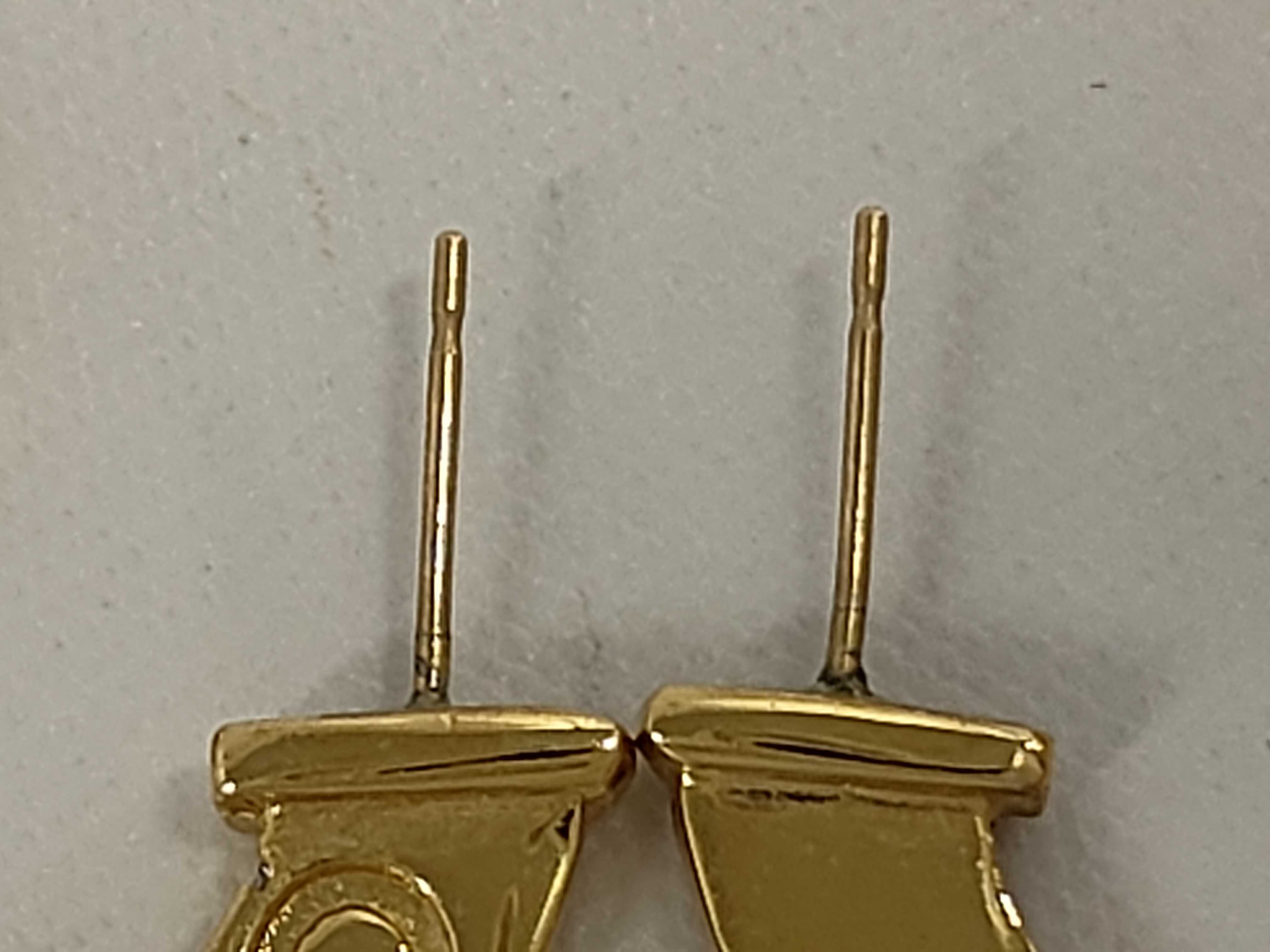 GIVENCHY logo PARIS earrings — view 3