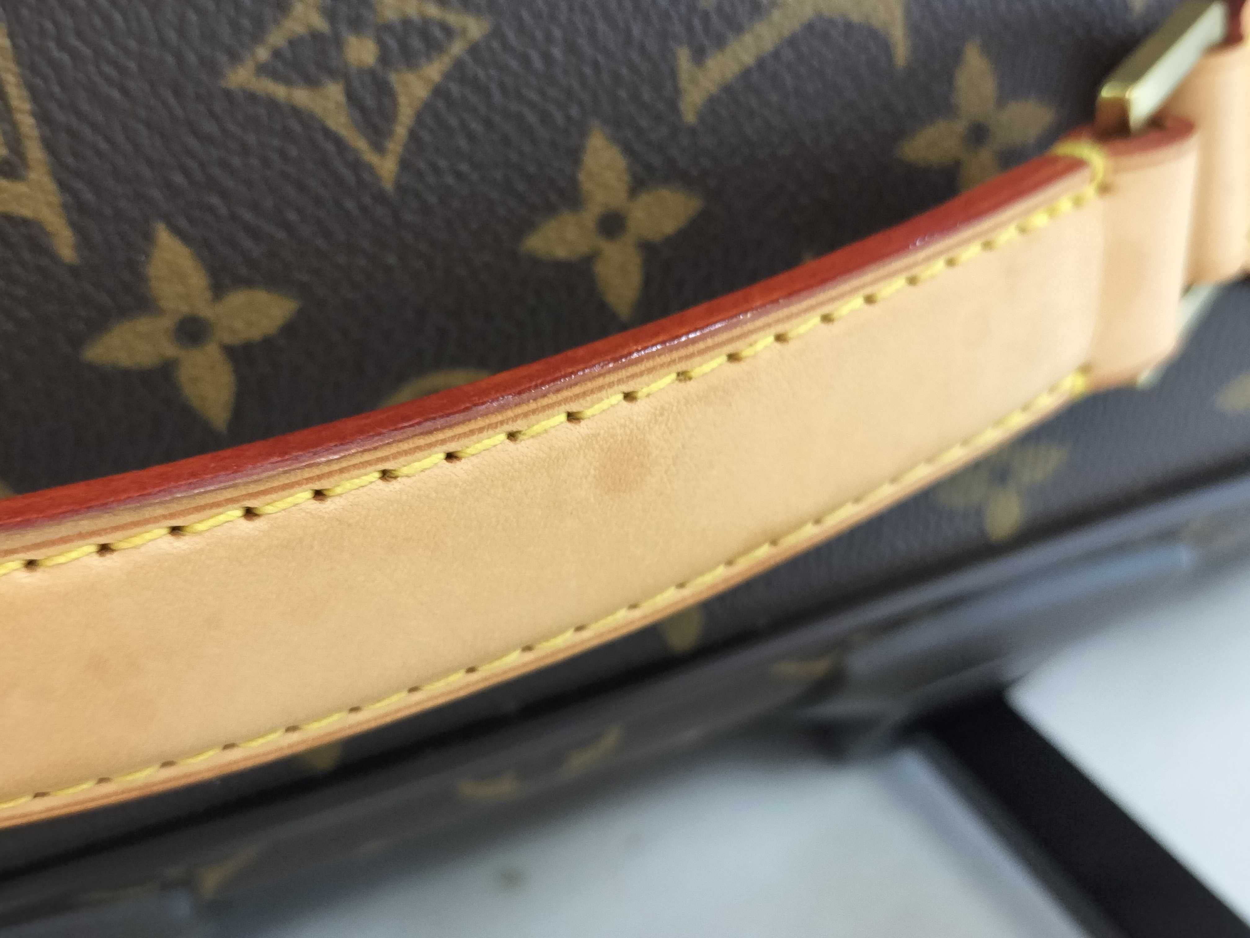 Monogram Trolley 50 M23259. Accessories: Name tag, padlock, carry bag. — view 4