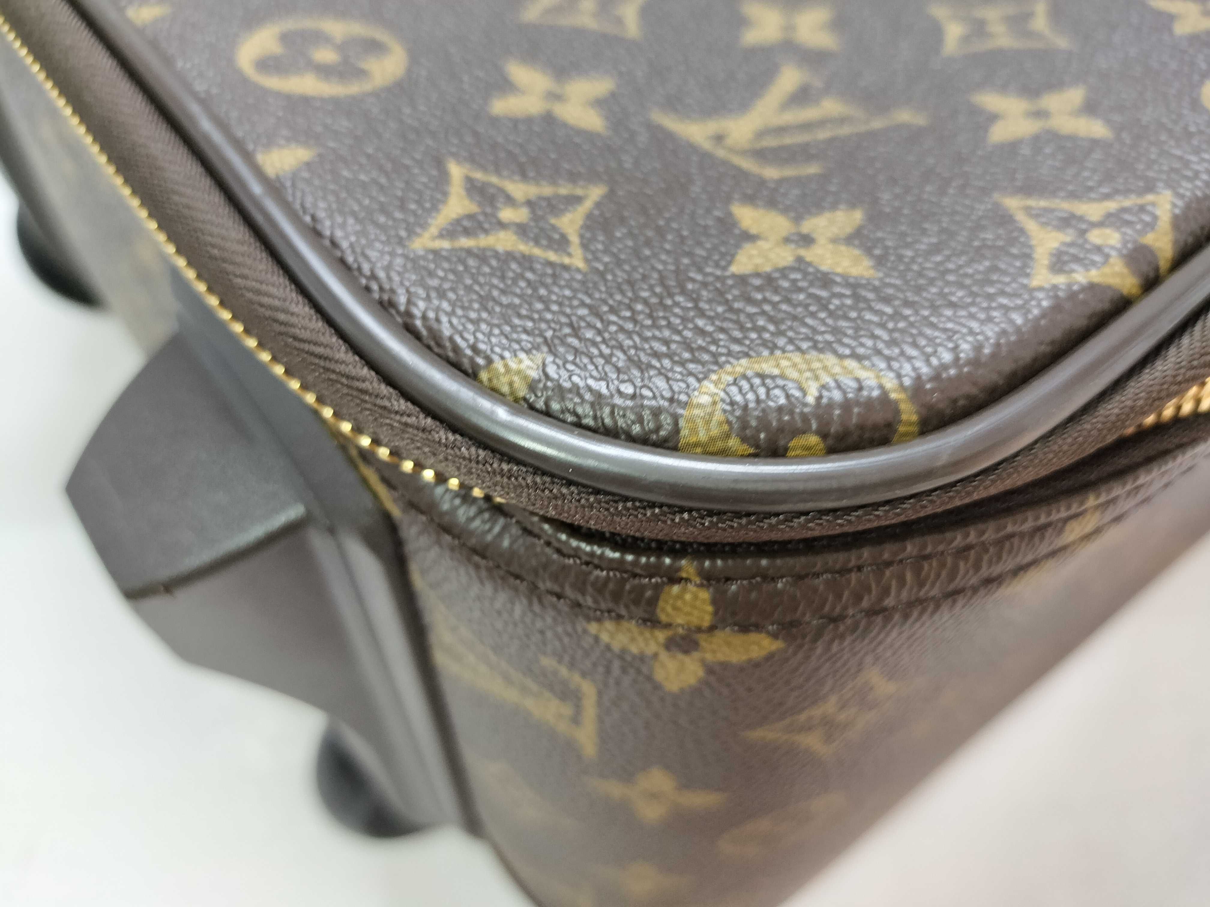 Monogram Trolley 50 M23259. Accessories: Name tag, padlock, carry bag. — view 6