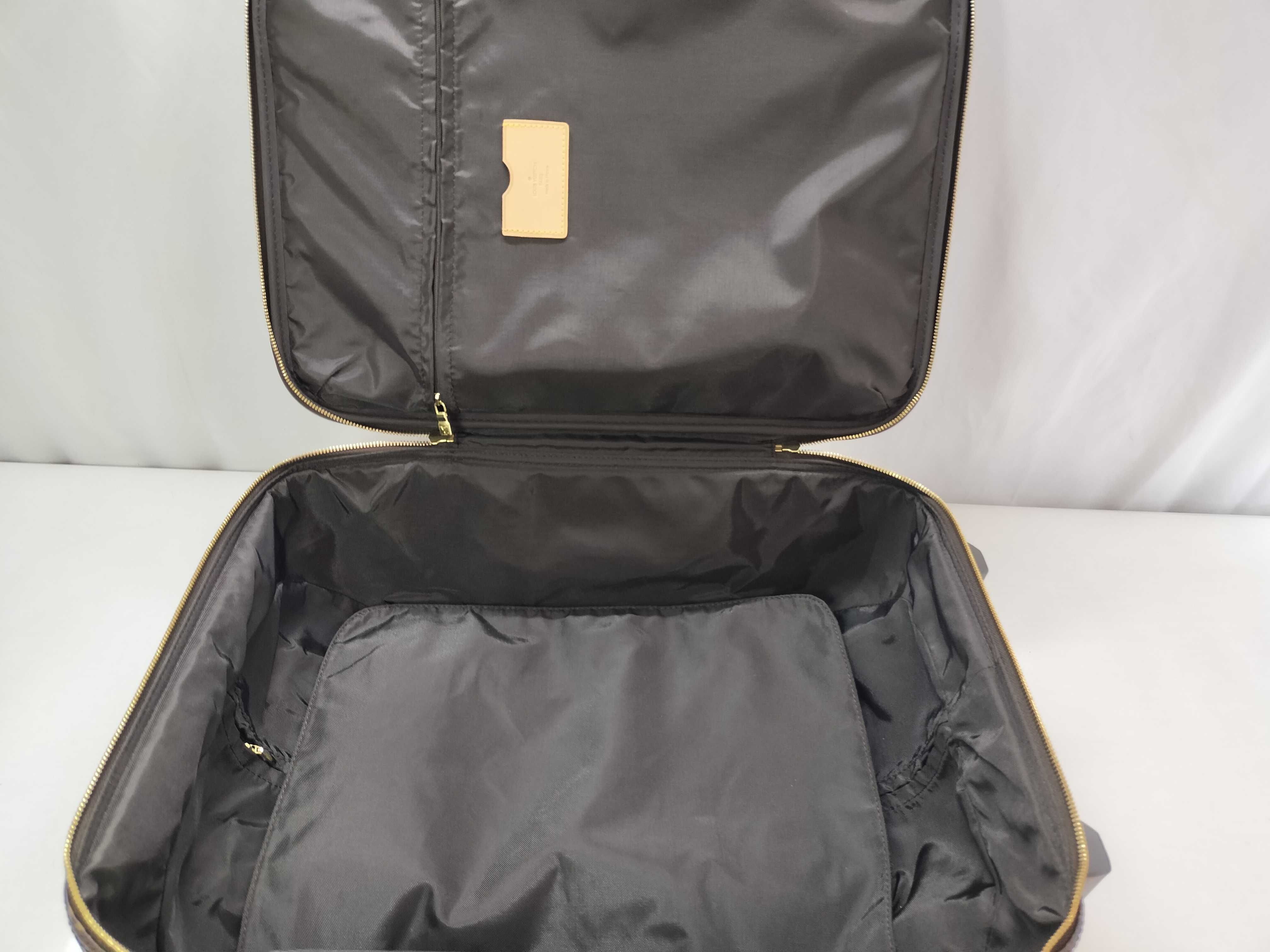 Monogram Trolley 50 M23259. Accessories: Name tag, padlock, carry bag. — view 7