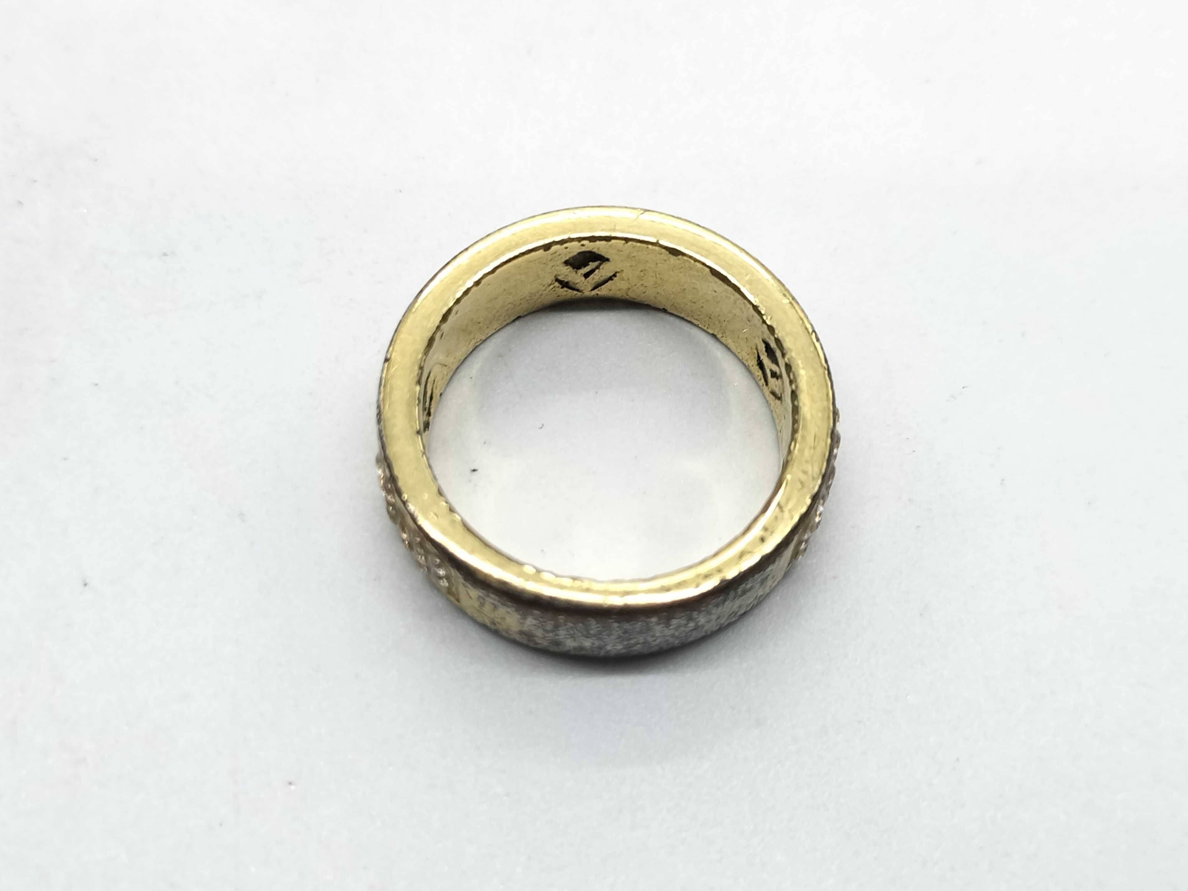 F x Rhinestone G Metal Ring — view 7