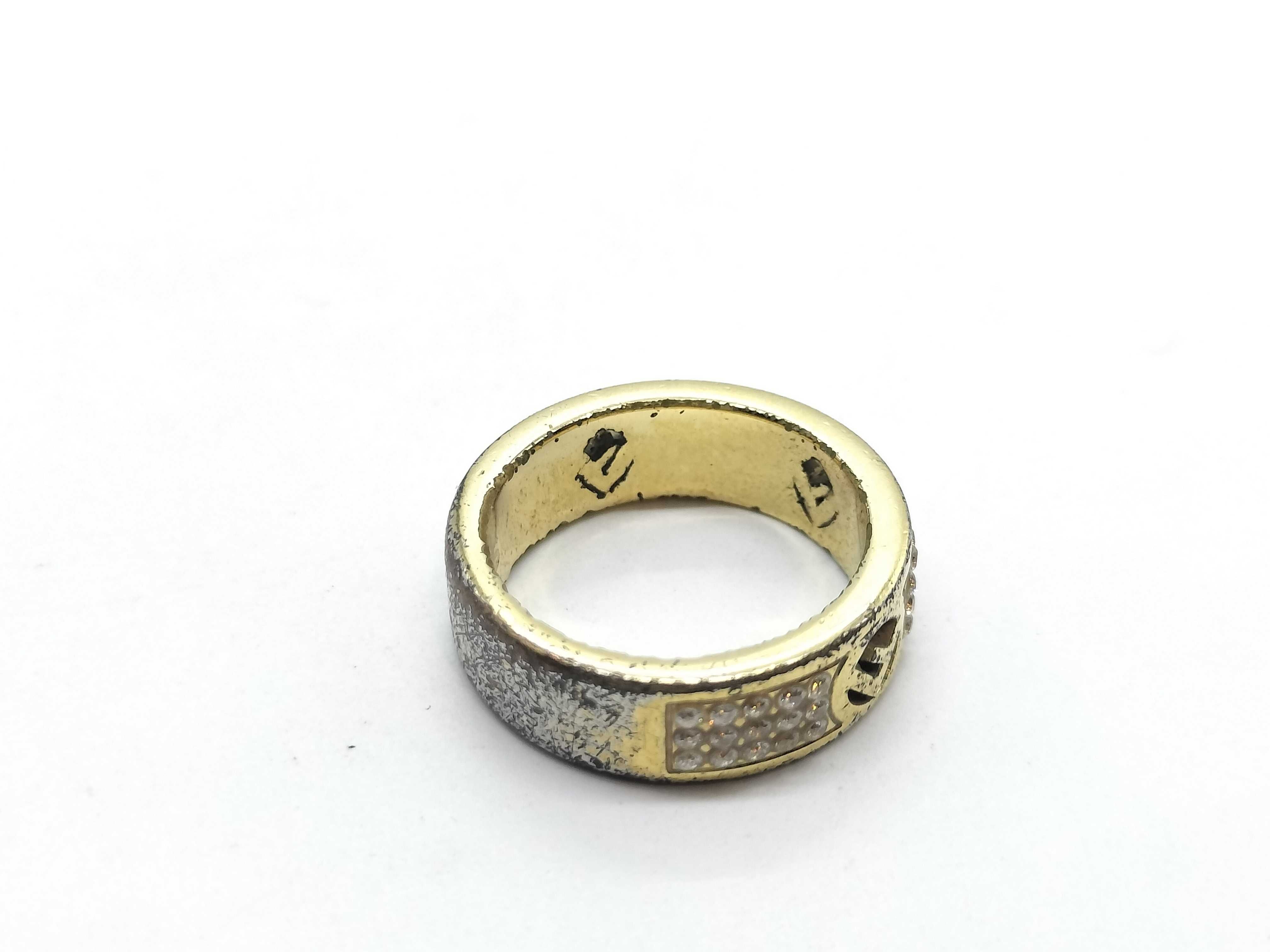 F x Rhinestone G Metal Ring — view 8