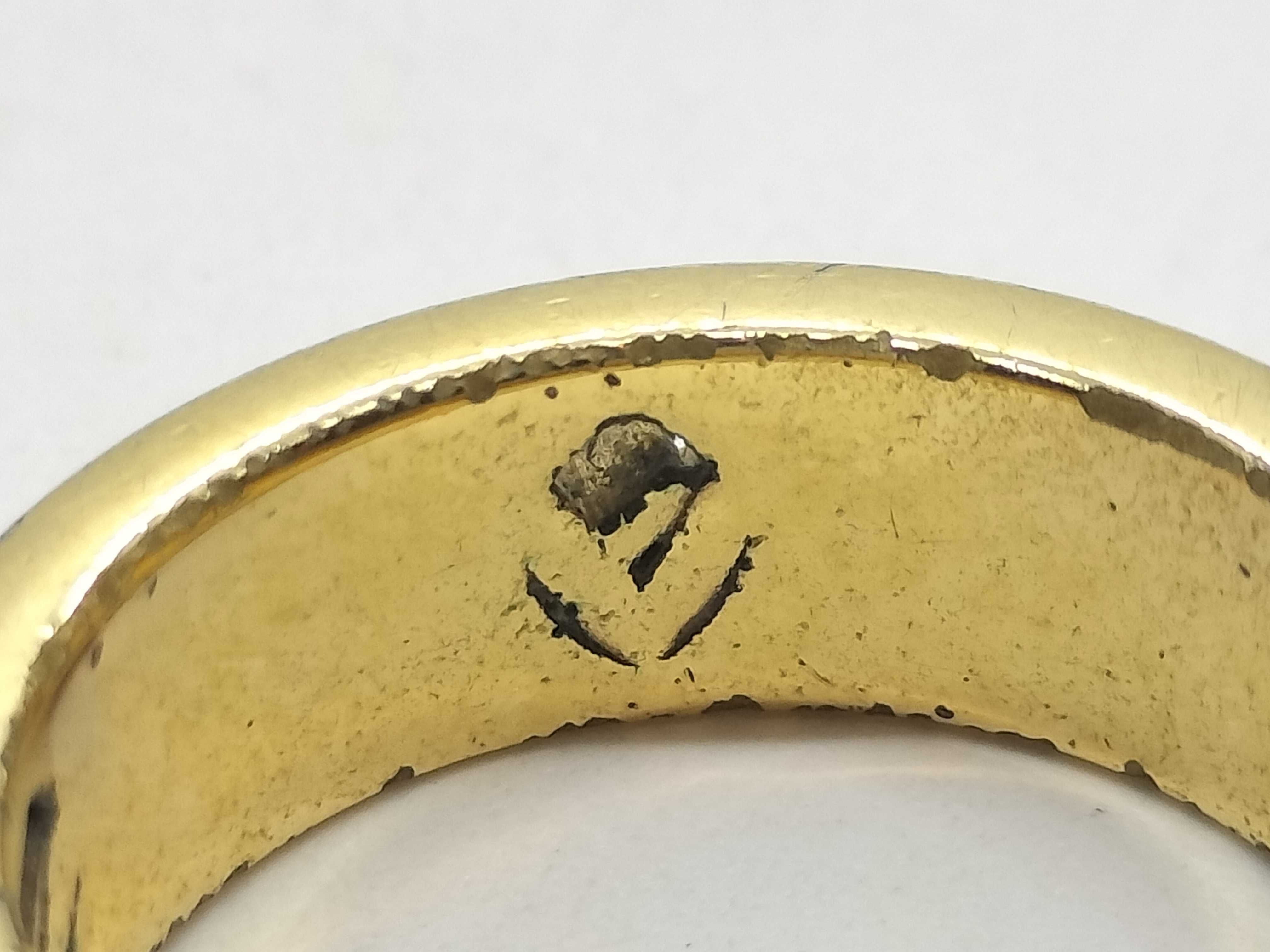 F x Rhinestone G Metal Ring — view 10