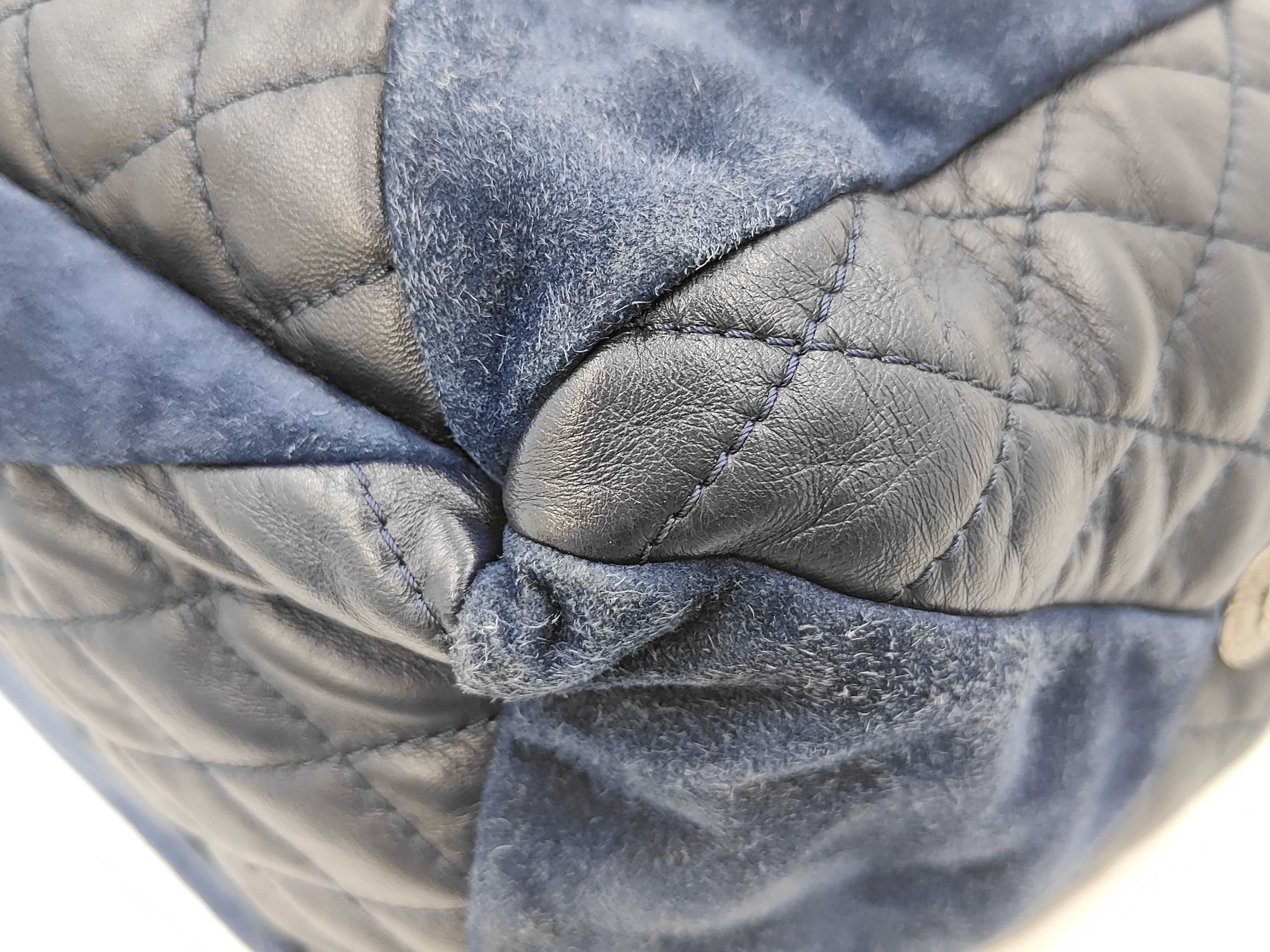 Coco Mark Patchwork Drawstring Bag Shoulder Bag — view 8
