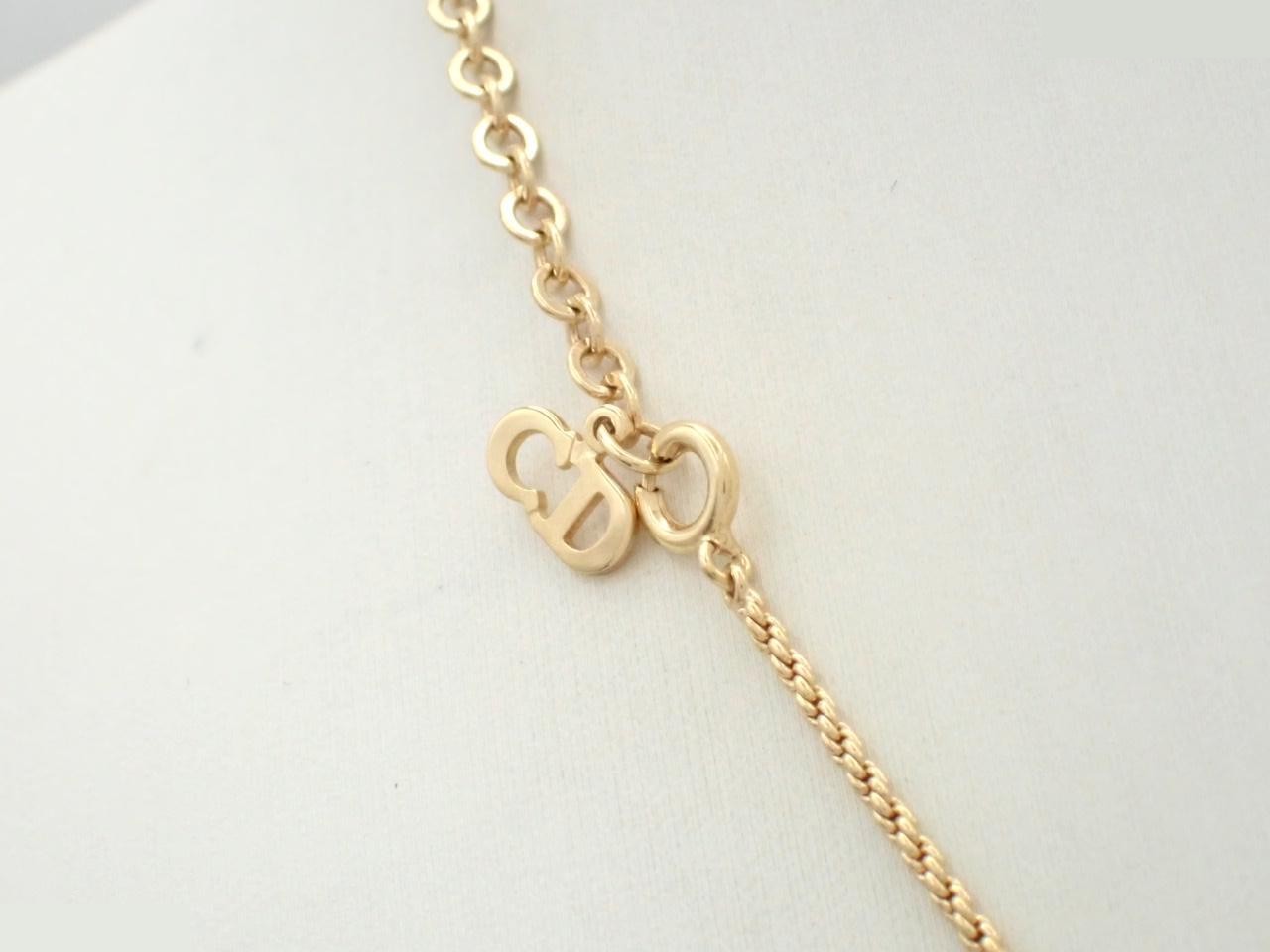 Gold necklace, chain approximately 44cm — view 2