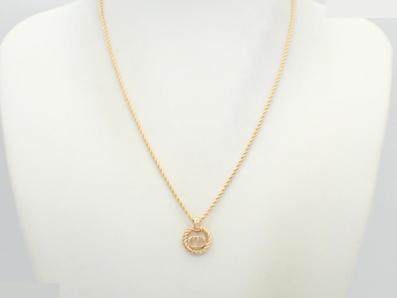 Gold necklace, chain approximately 44cm — view 3