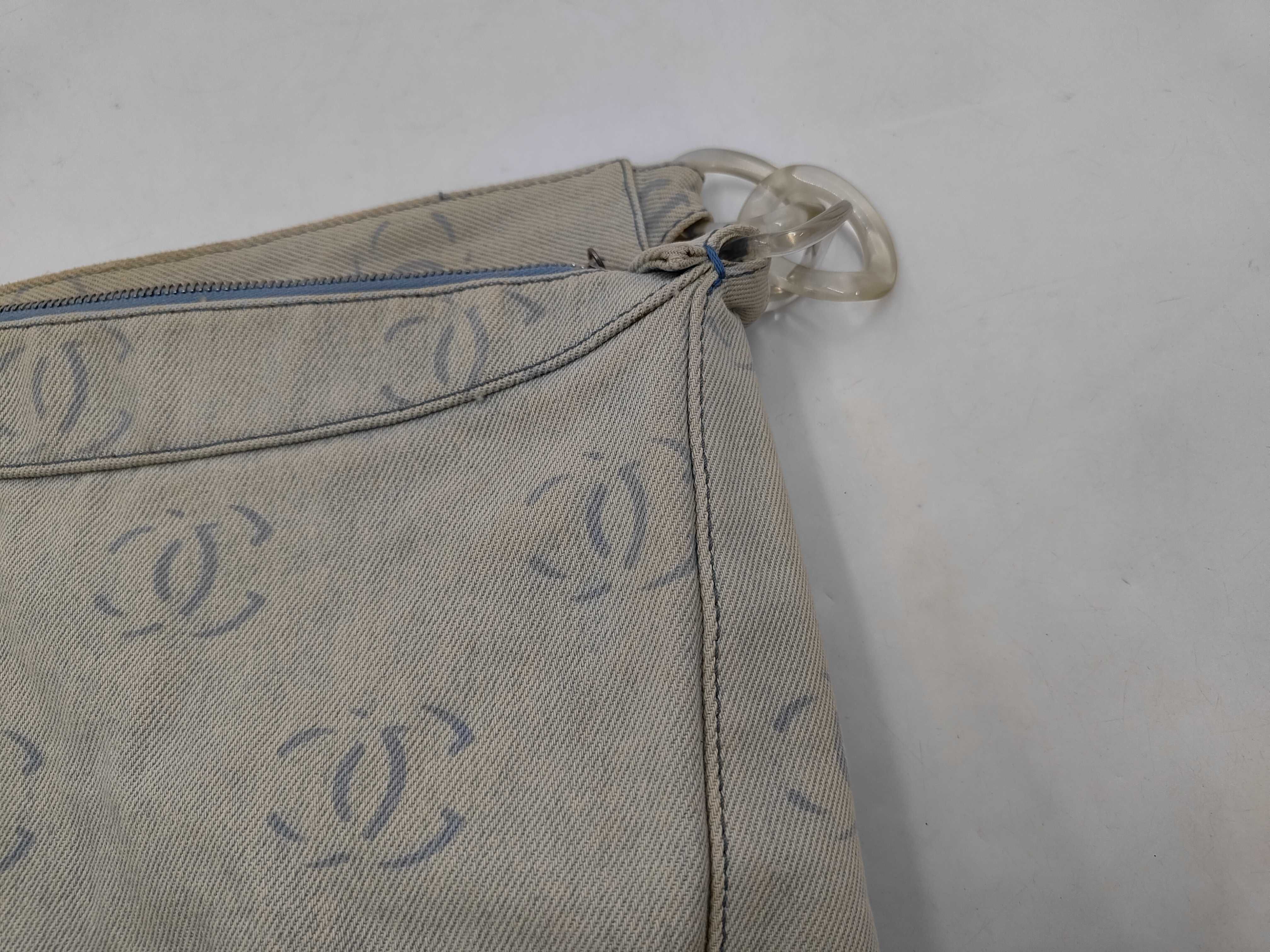 tote bag, Coco Mark, denim shoulder bag — view 15