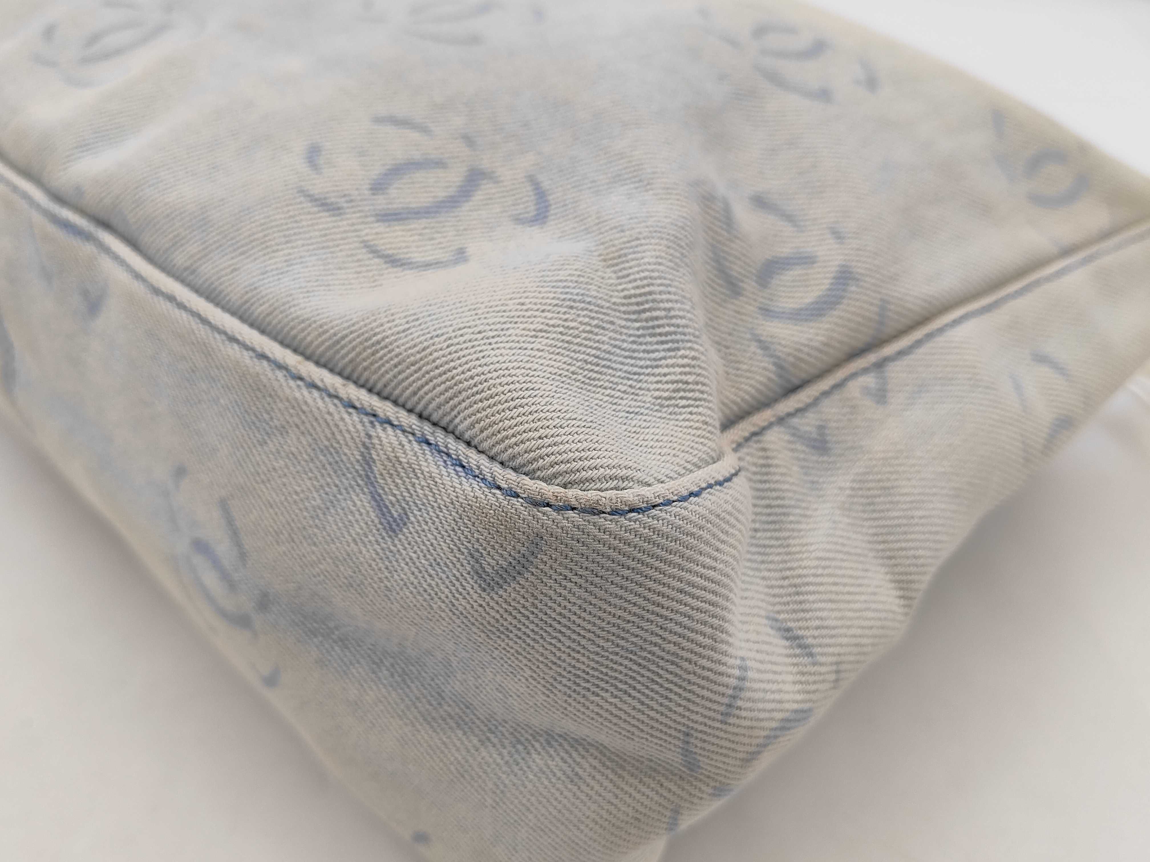 tote bag, Coco Mark, denim shoulder bag — view 7