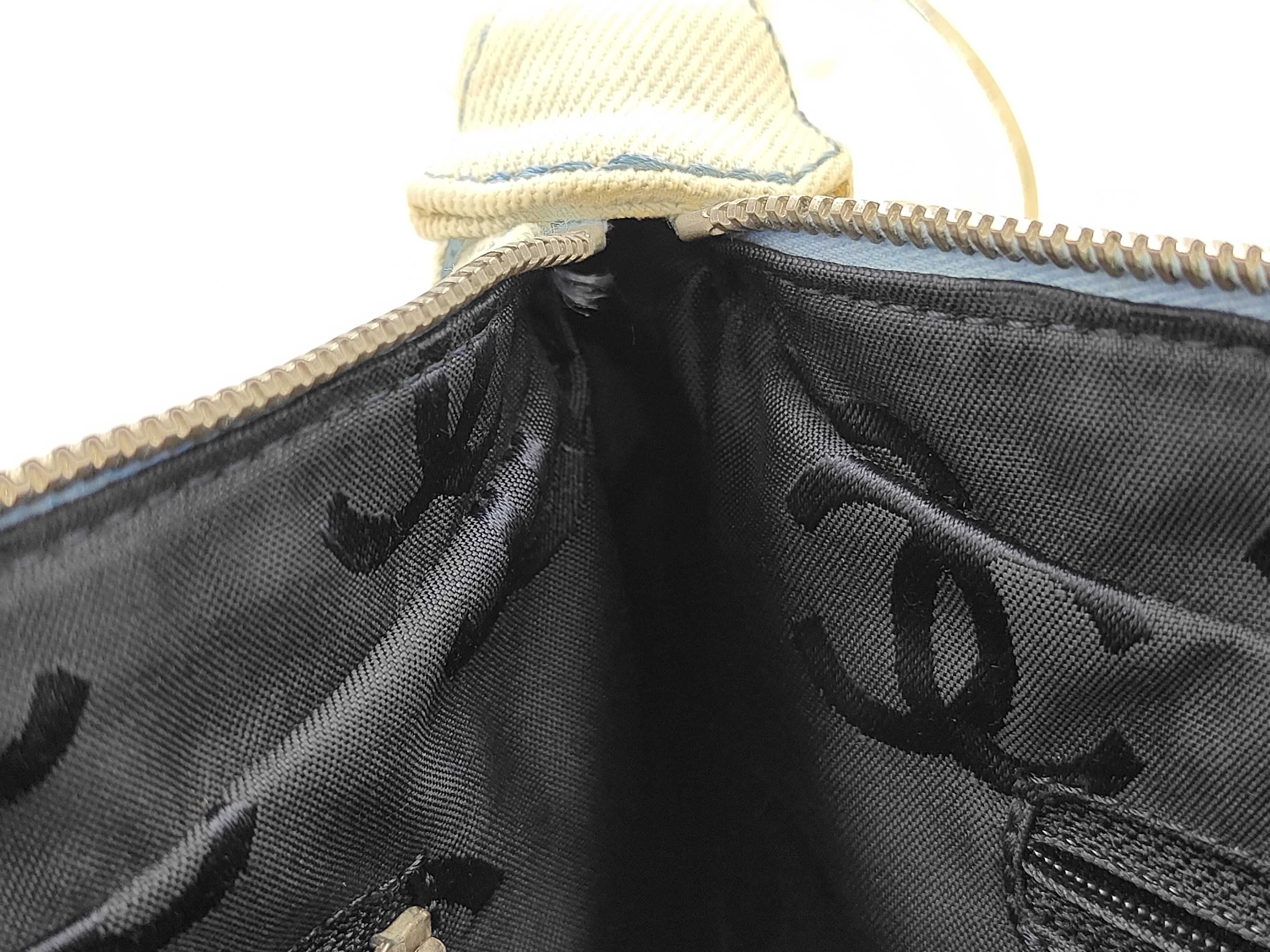 tote bag, Coco Mark, denim shoulder bag — view 9