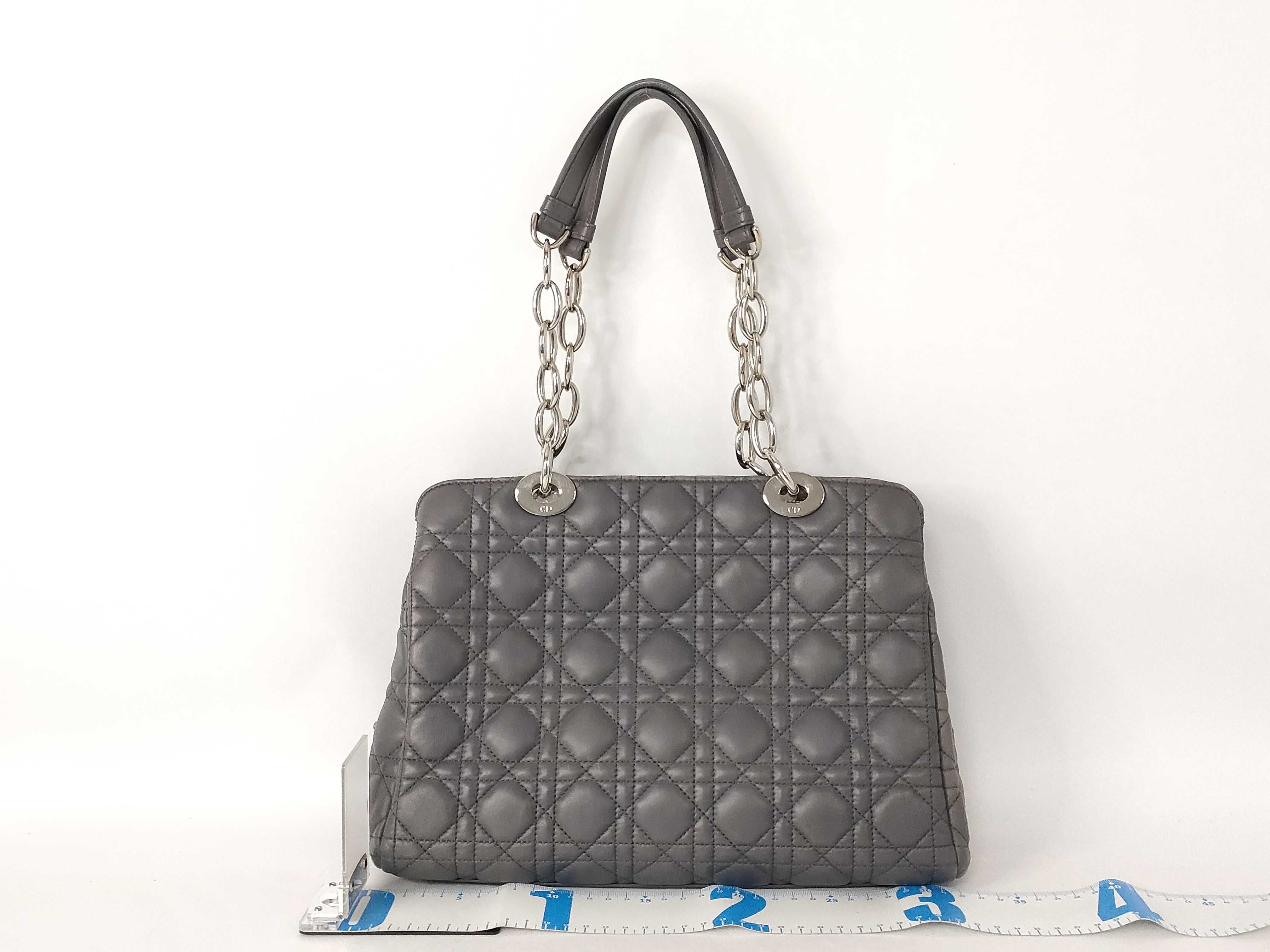 Cannage Tote Bag Lambskin Handbag — view 2
