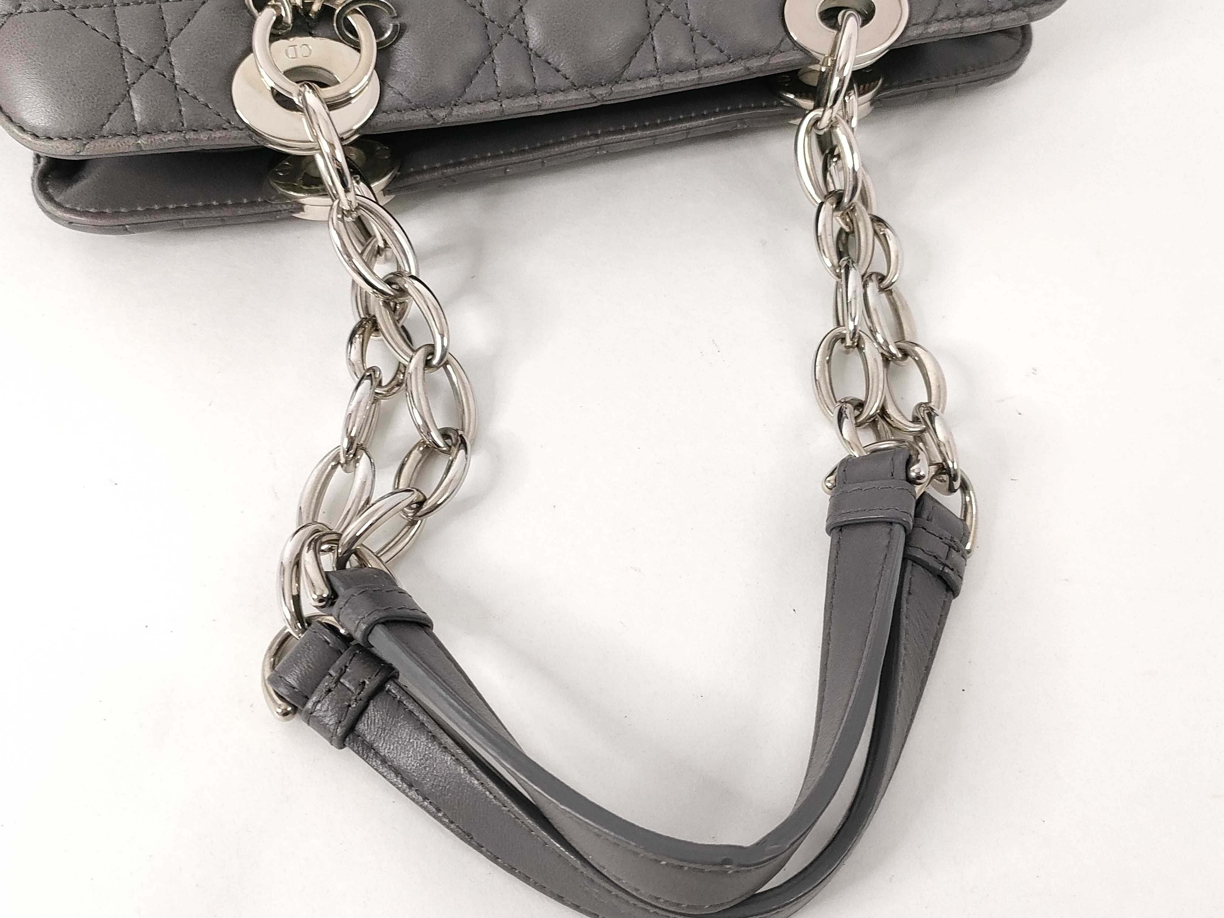 Cannage Tote Bag Lambskin Handbag — view 3