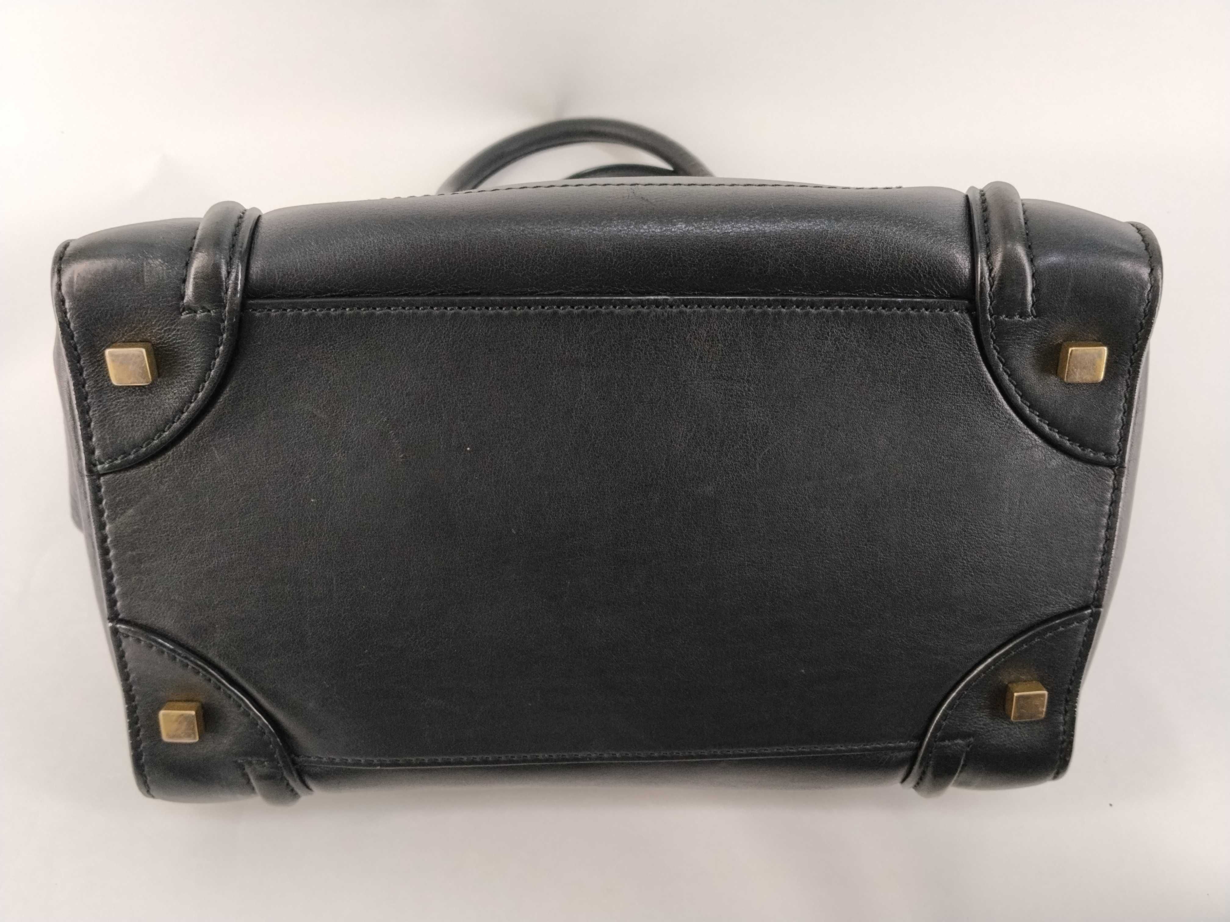 Luggage Tote Bag, Black Tote Bag — view 7