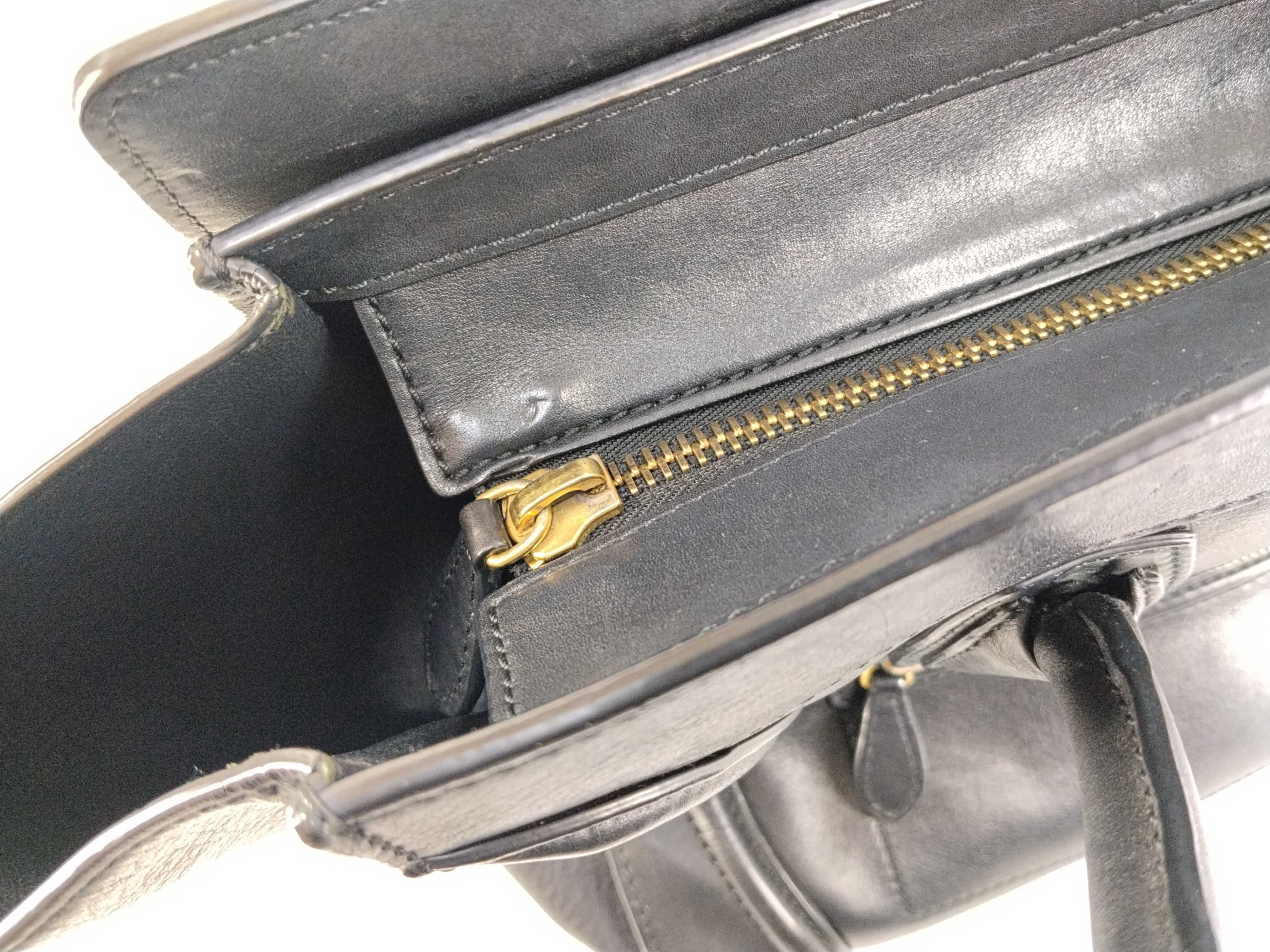 Luggage Tote Bag, Black Tote Bag — view 9
