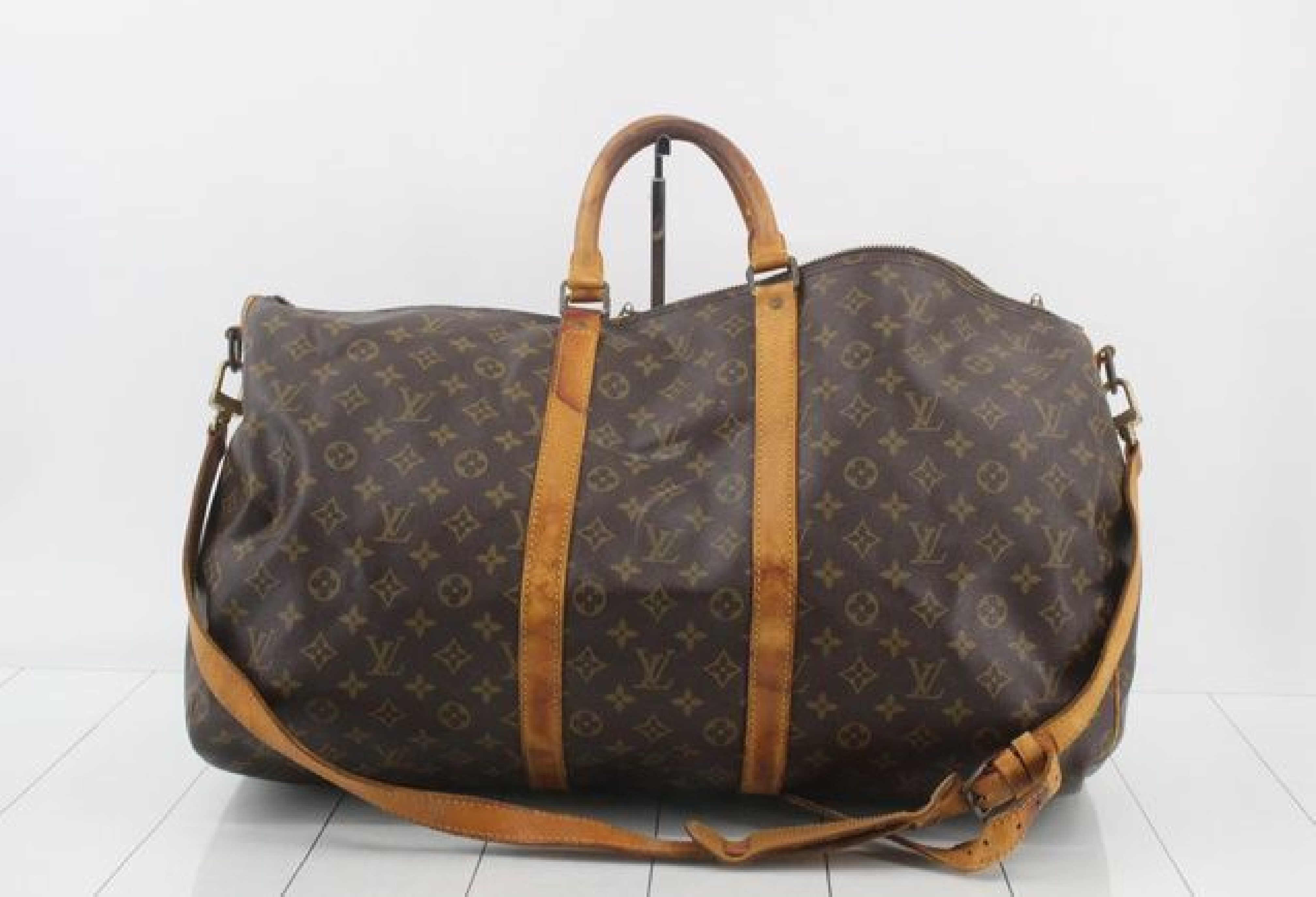Vuitton Mono Keepall Bandoulière 55 Boston Bag