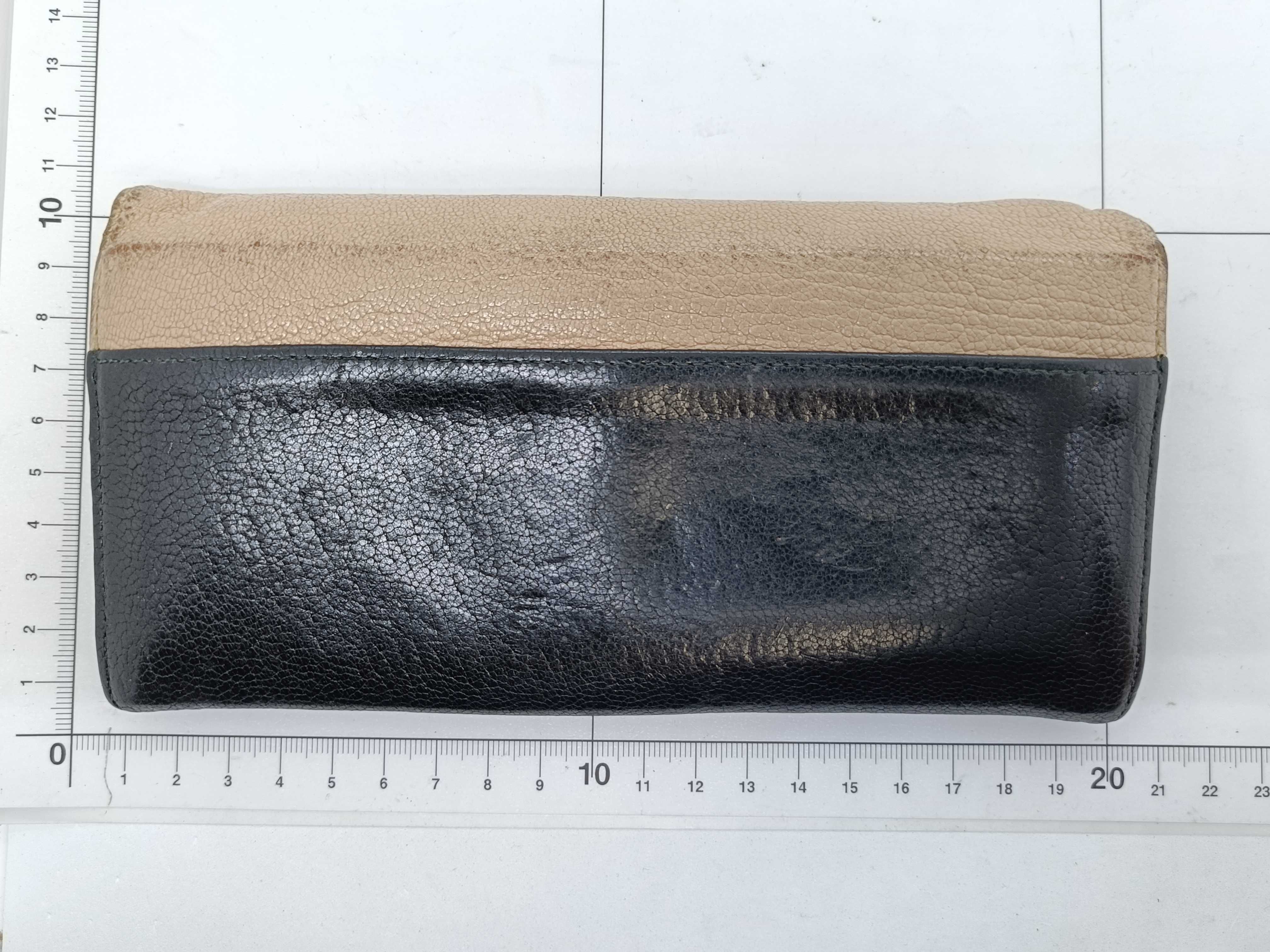 long wallet, two-tone wallet — view 2