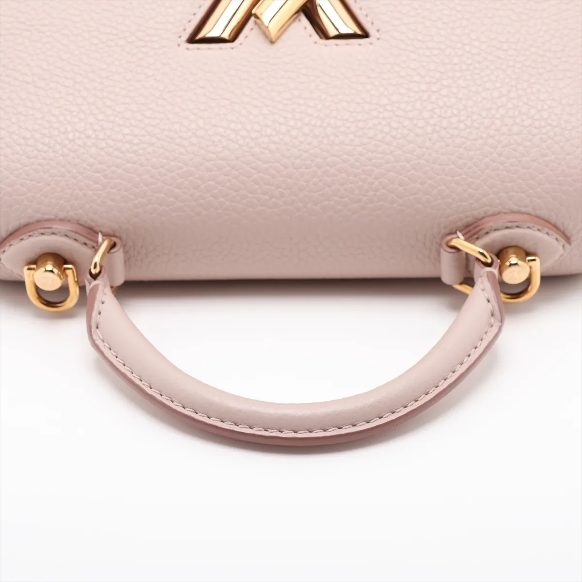 Taurillon Twist One Handle PM M57214 Greige, RFID responsive, with mirror. — view 5