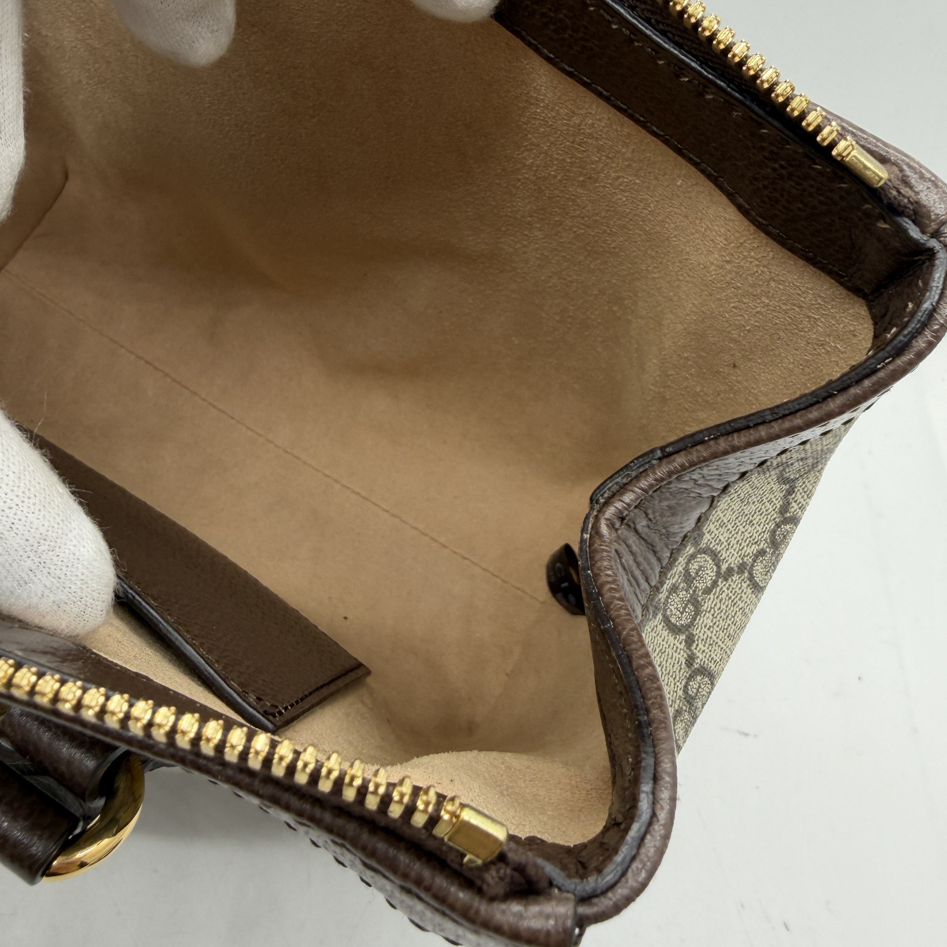 GG Supreme Canvas Handbag — view 12