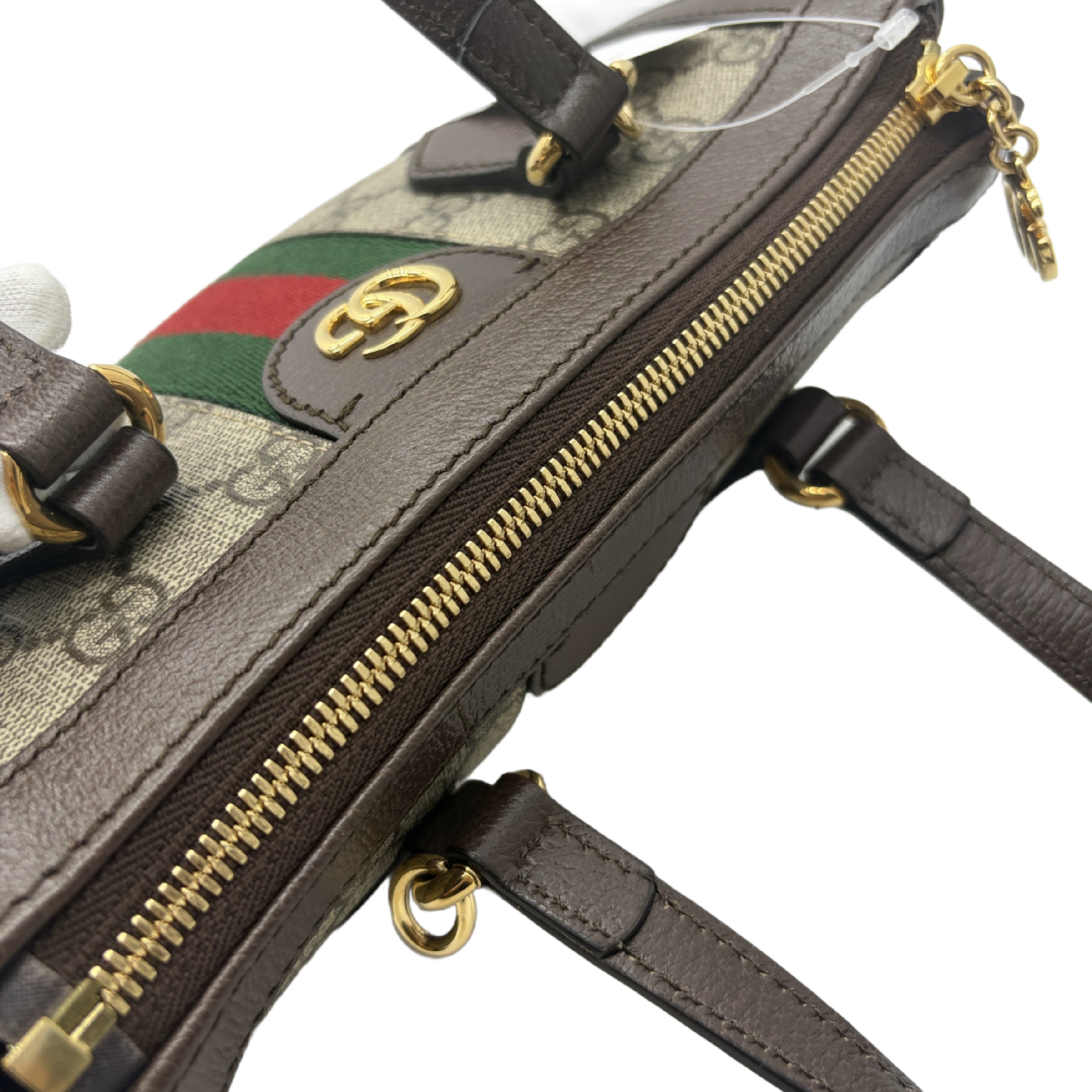 GG Supreme Canvas Handbag — view 8