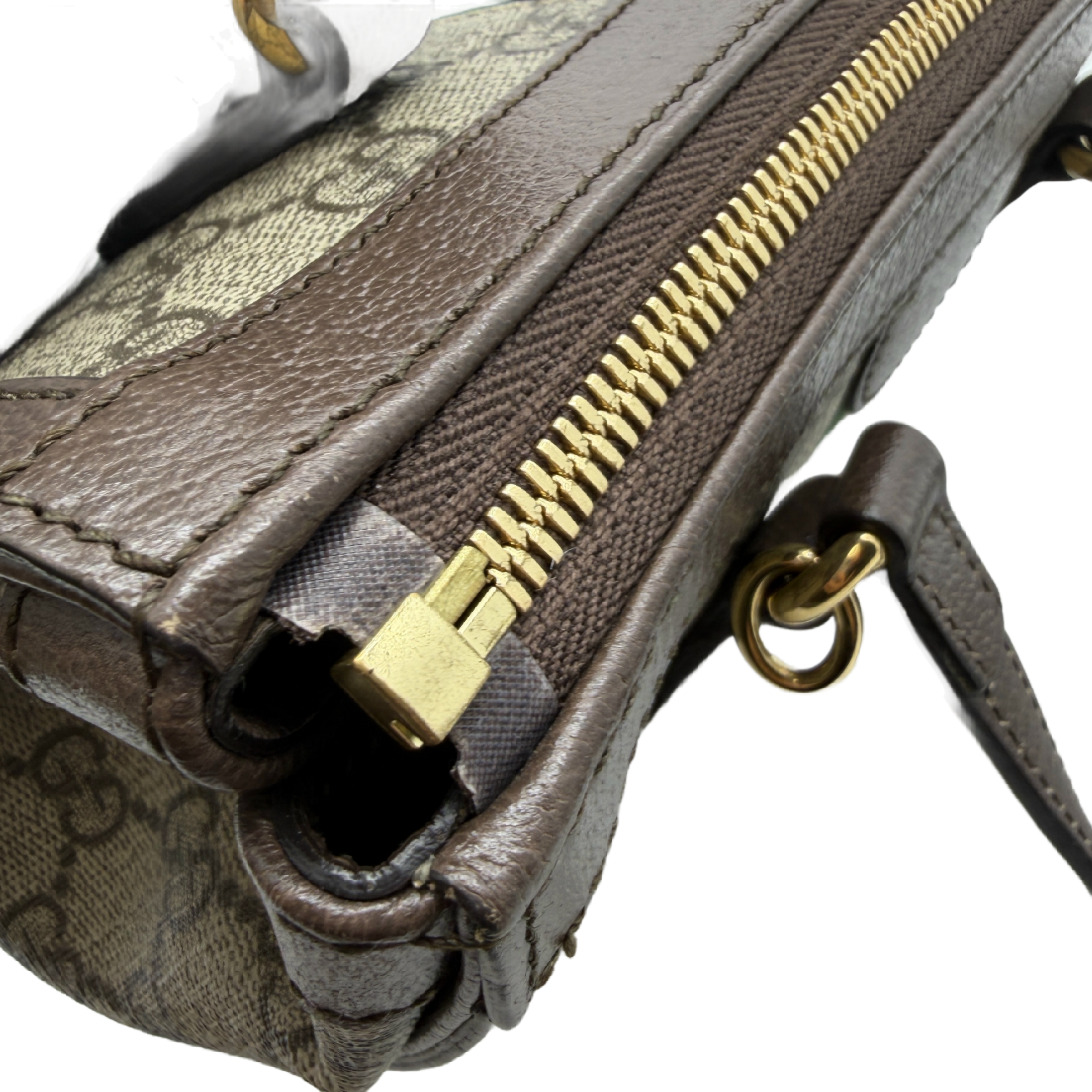 GG Supreme Canvas Handbag — view 10