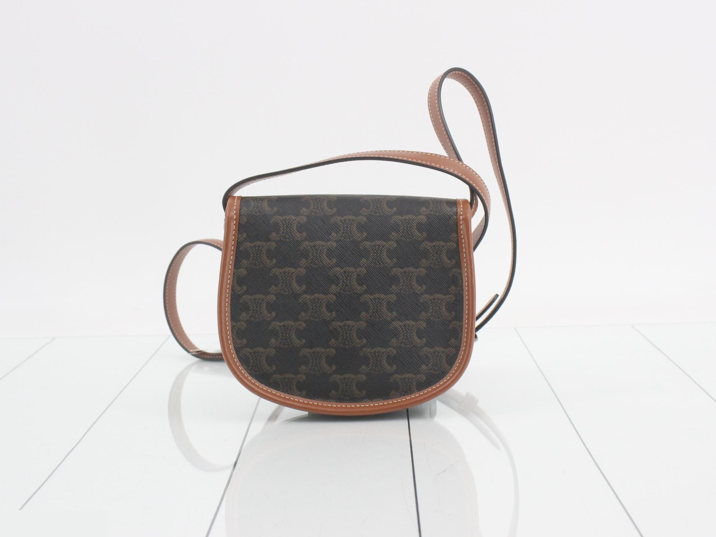 Triomphe Canvas Shoulder Bag — view 2