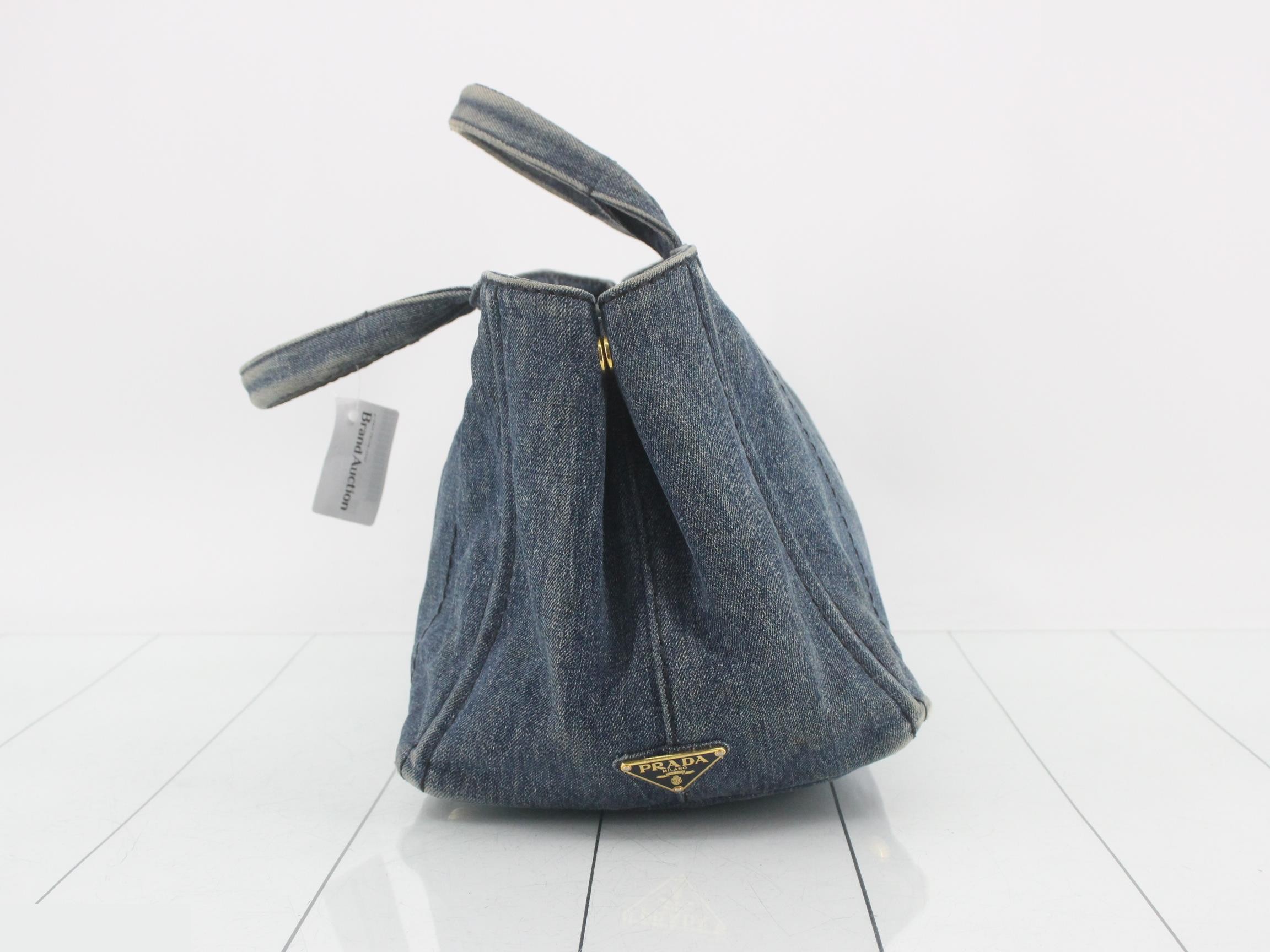 Canapa Denim Tote Bag — view 4