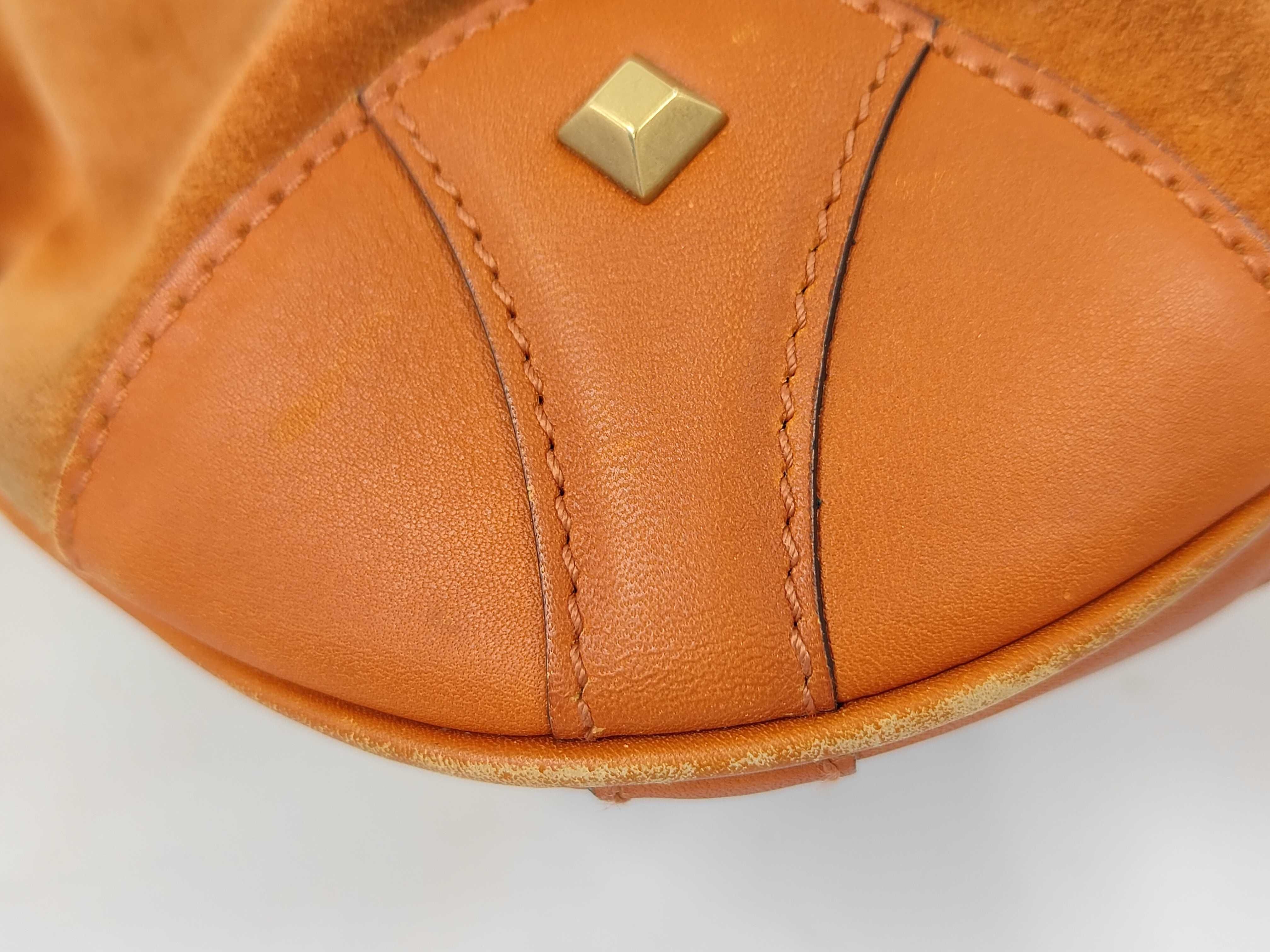 New Jackie GG Canvas One-Shoulder Suede Bag, Brown, 120888 (Shoulder Bag) — view 3