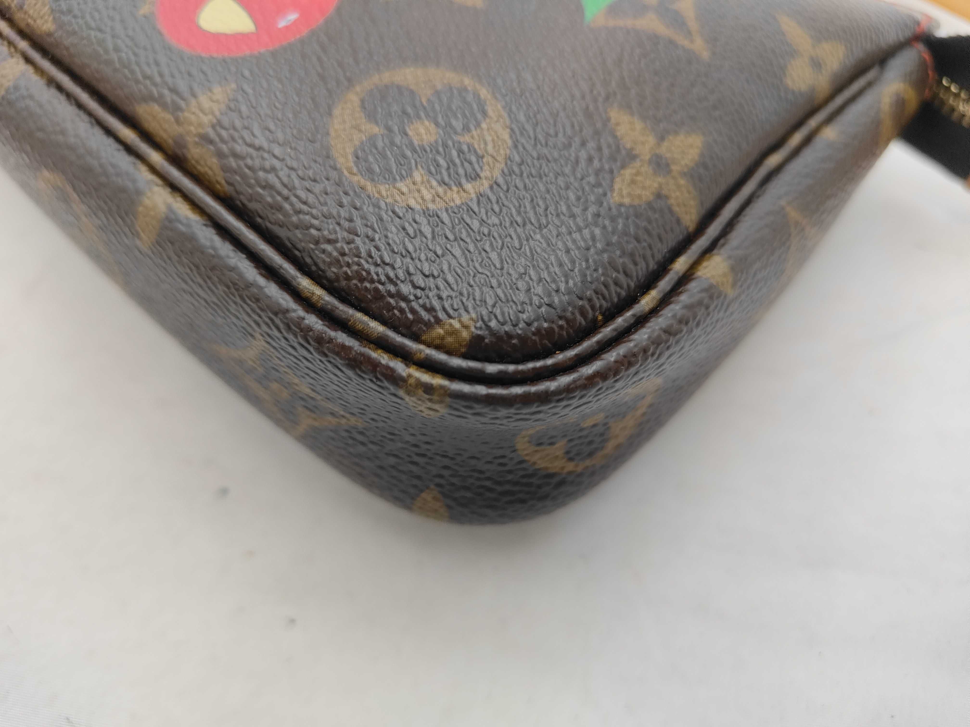 Pochette Accessoires Monogram Cherry Handbag — view 6