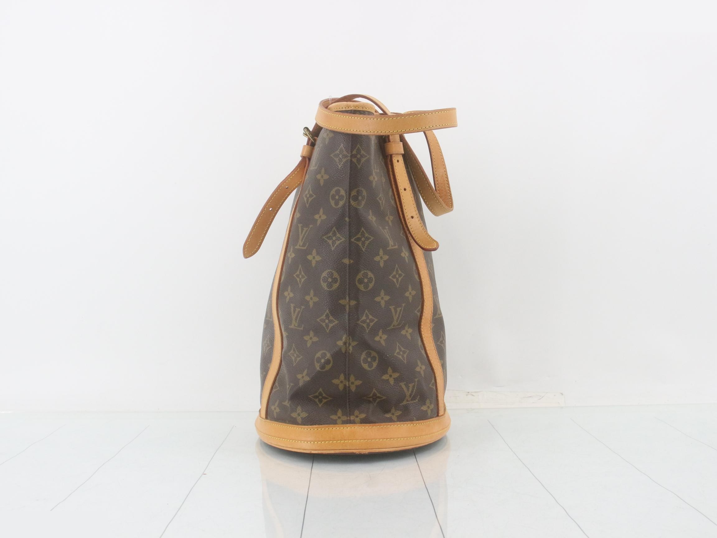 Monogram Bucket Tote Bag — view 4