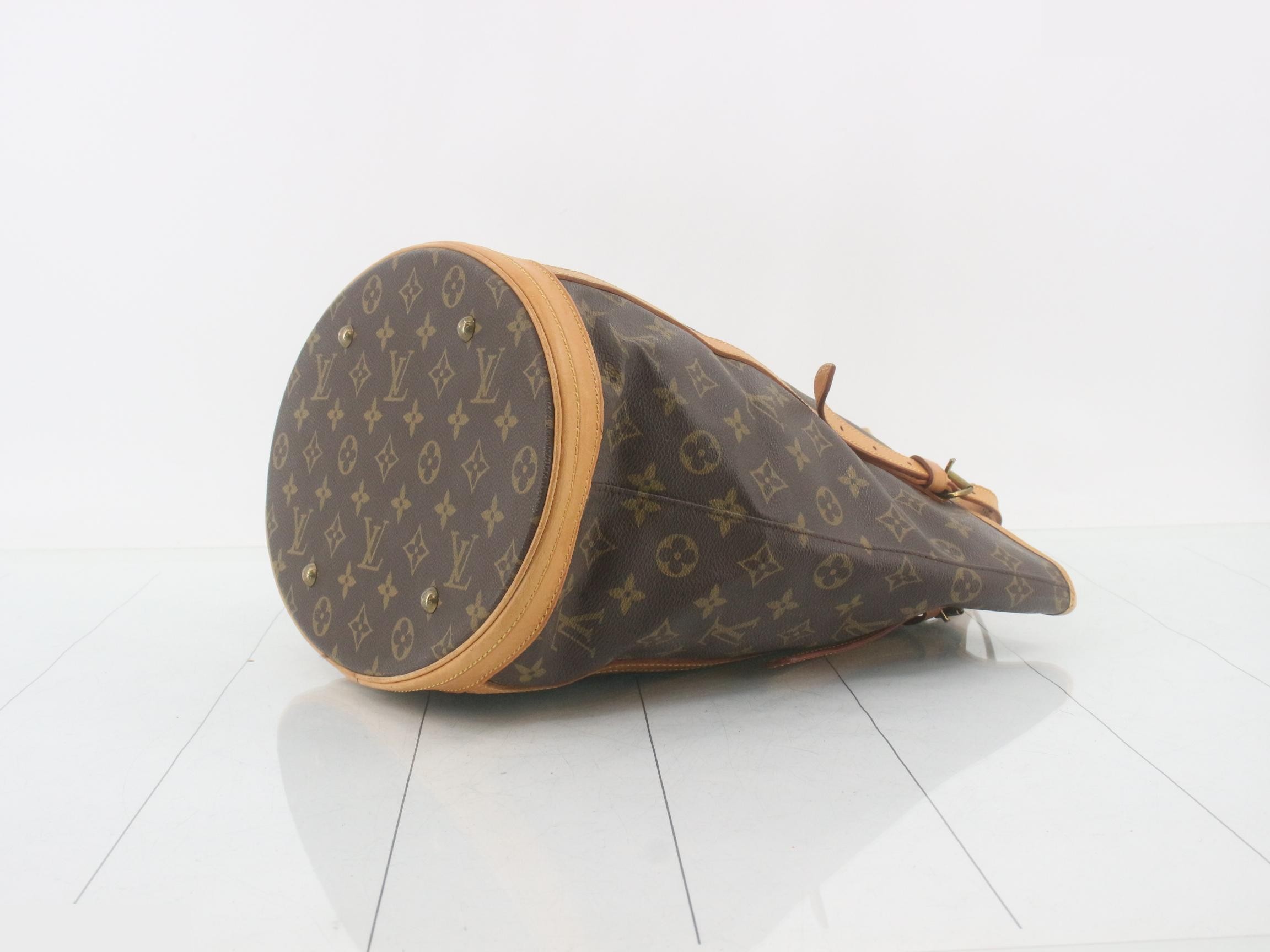 Monogram Bucket Tote Bag — view 6