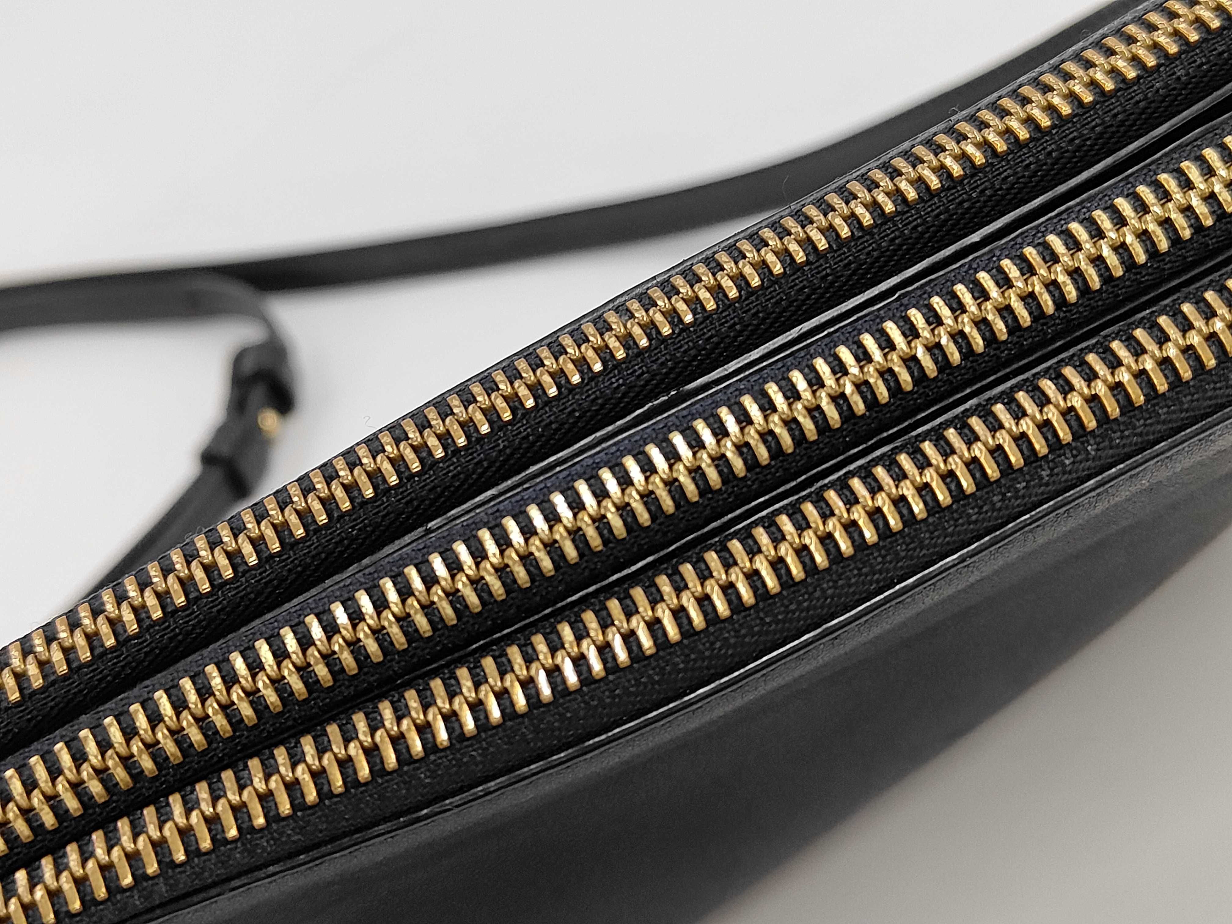 logo leather shoulder bag — view 8