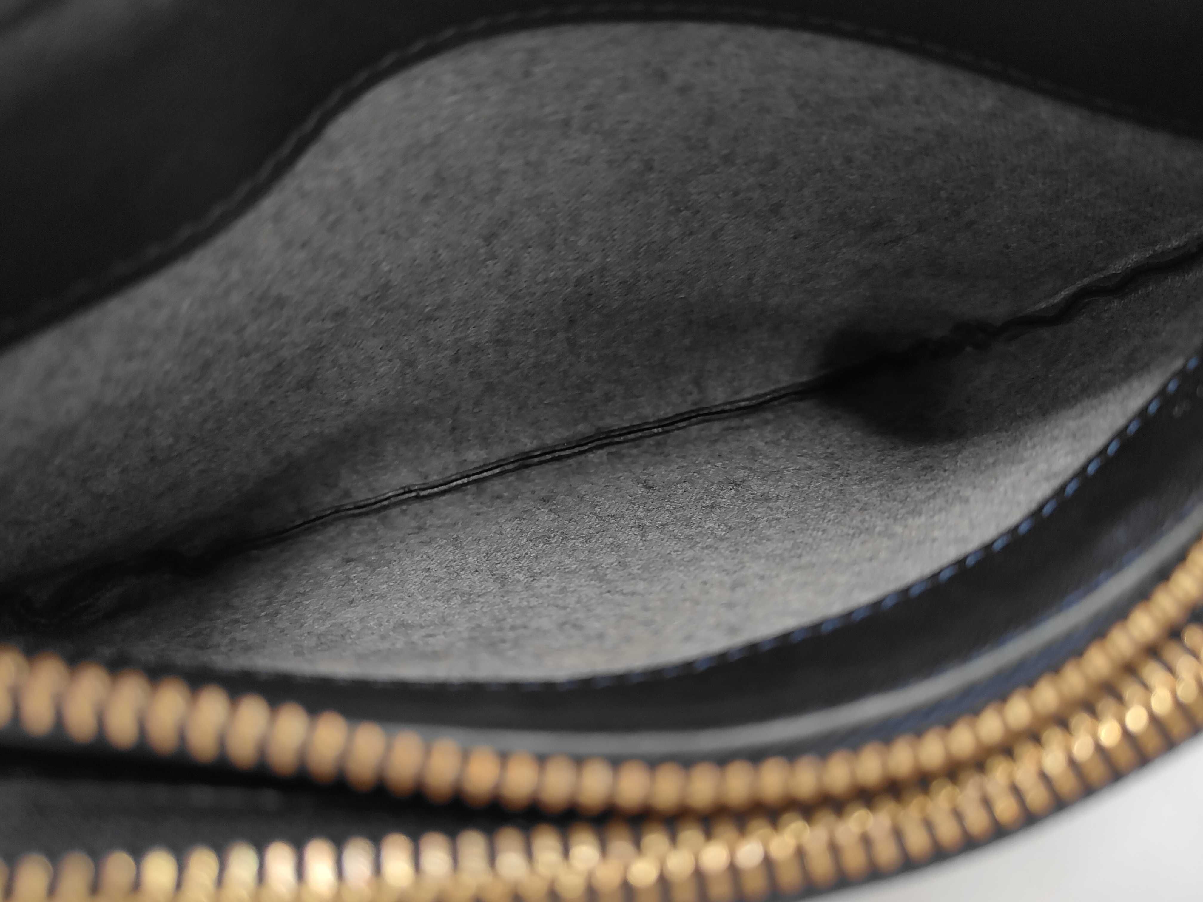 logo leather shoulder bag — view 9