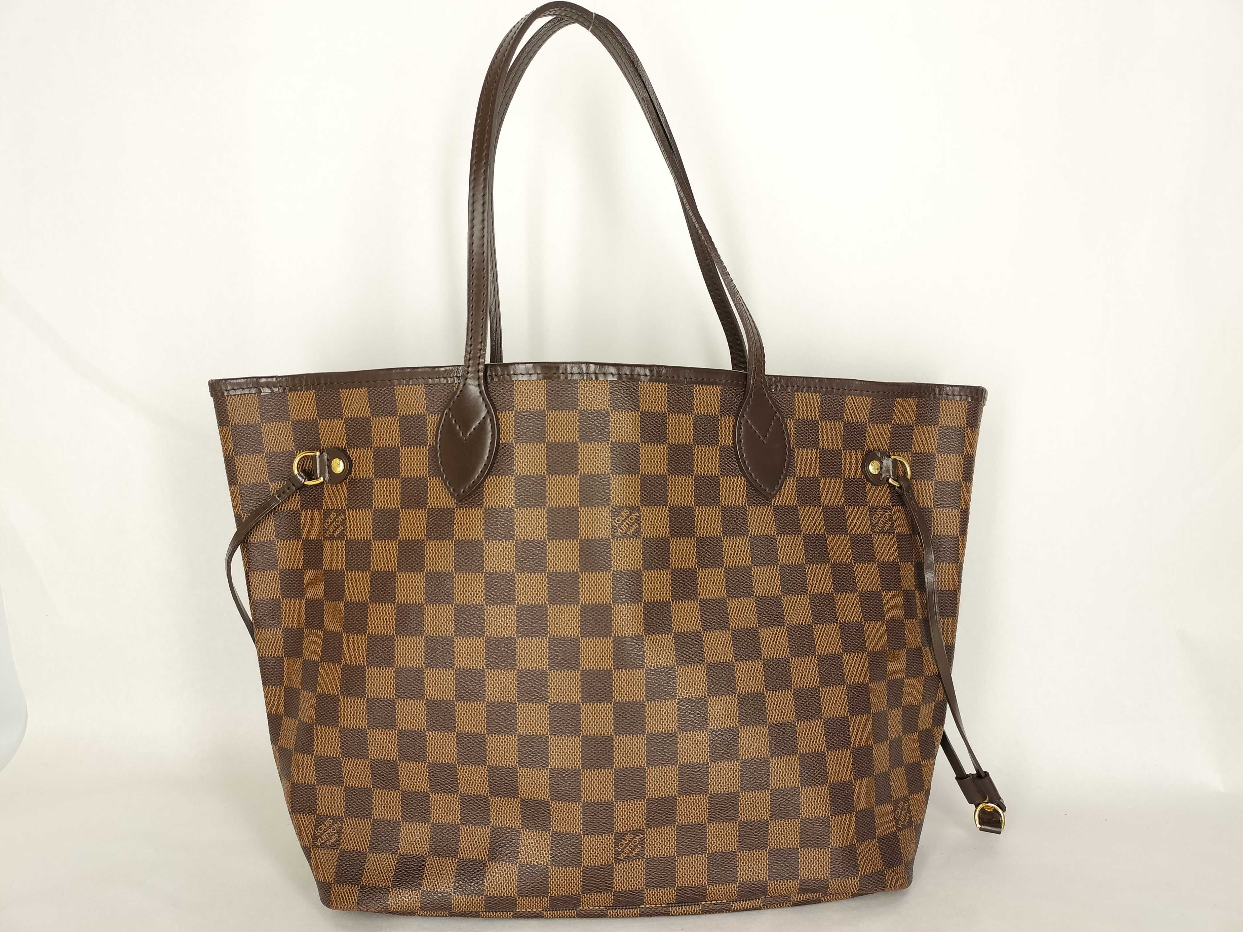 Damier Neverfull MM Tote Bag