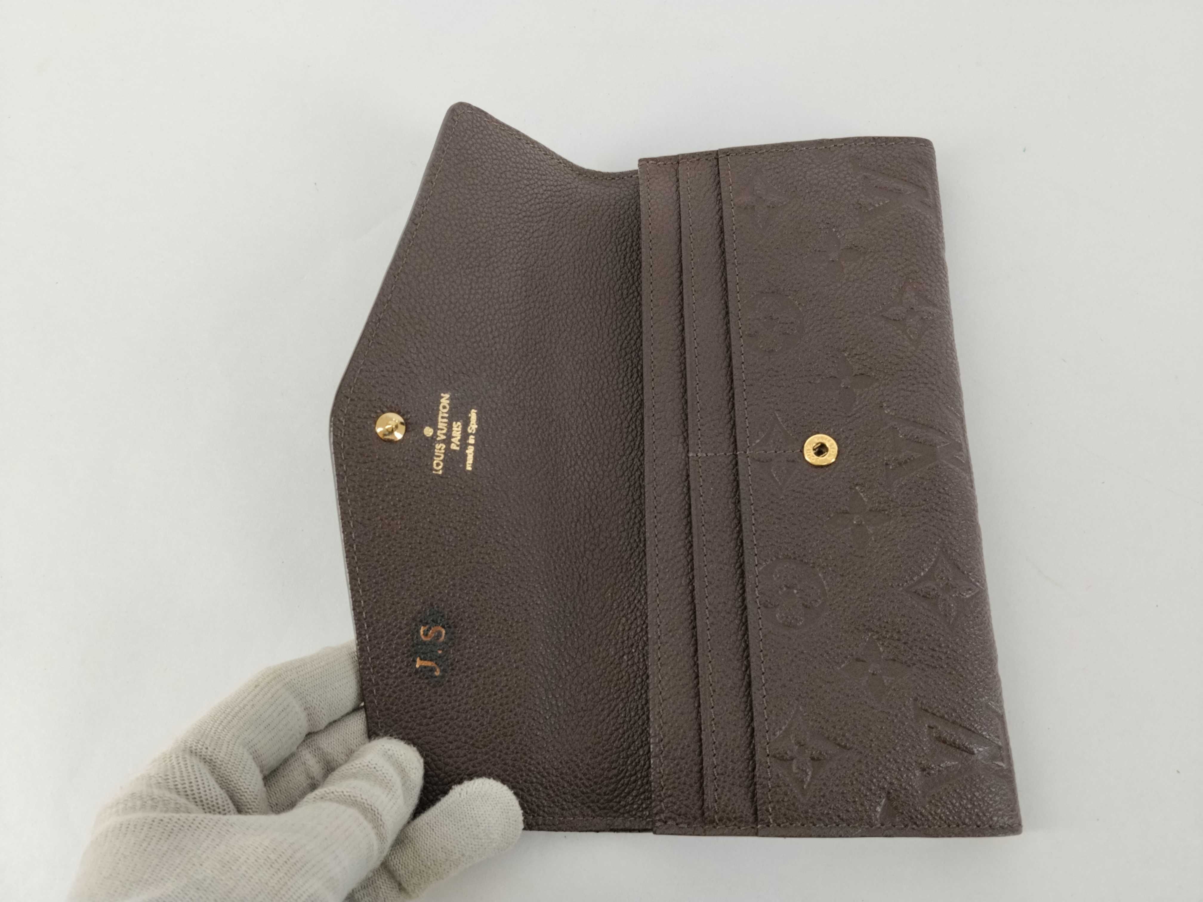 Monogram Empreinte Louis Vuitton Monogram Empreinte Portefeuille Curieuse Long Wallet — view 8