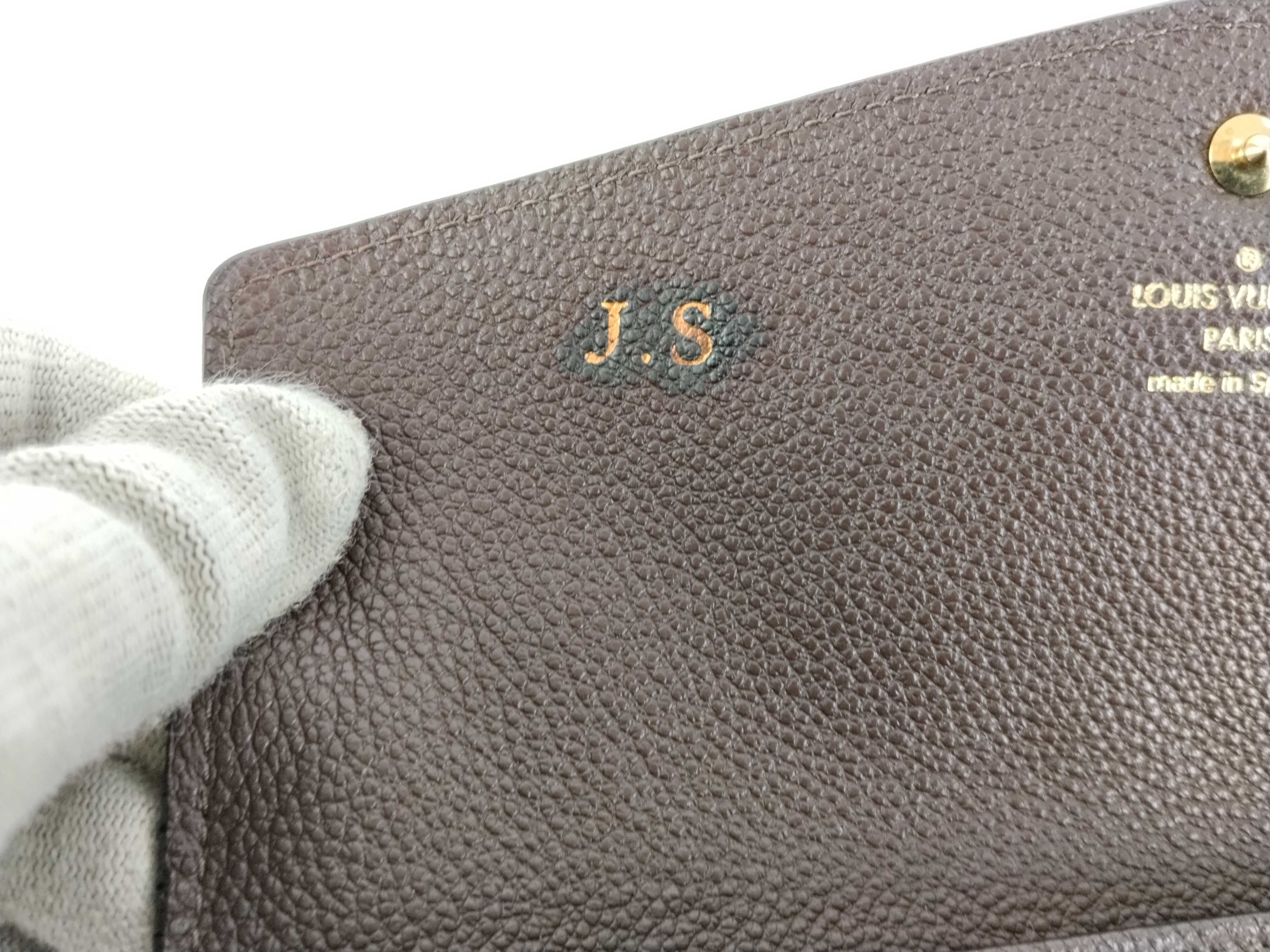 Monogram Empreinte Louis Vuitton Monogram Empreinte Portefeuille Curieuse Long Wallet — view 9