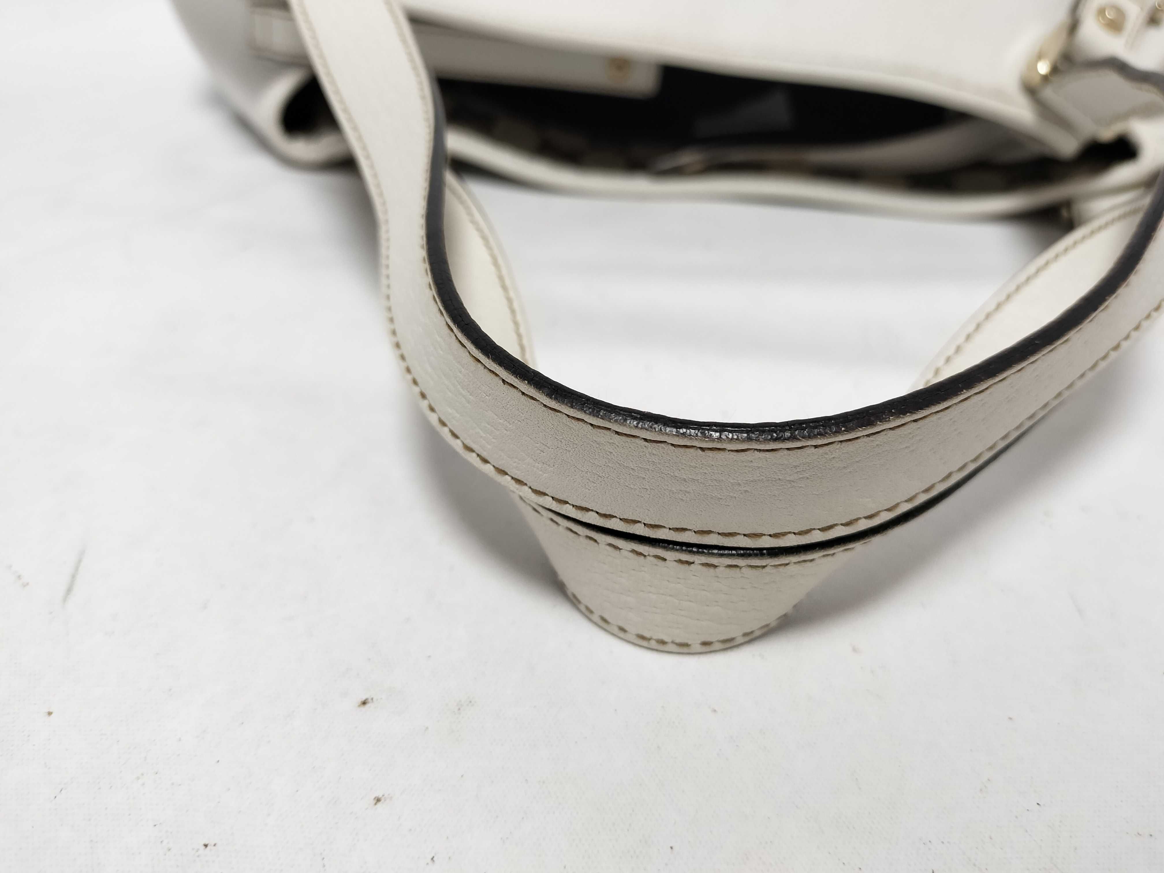 Leather Handbag, White Handbag — view 4