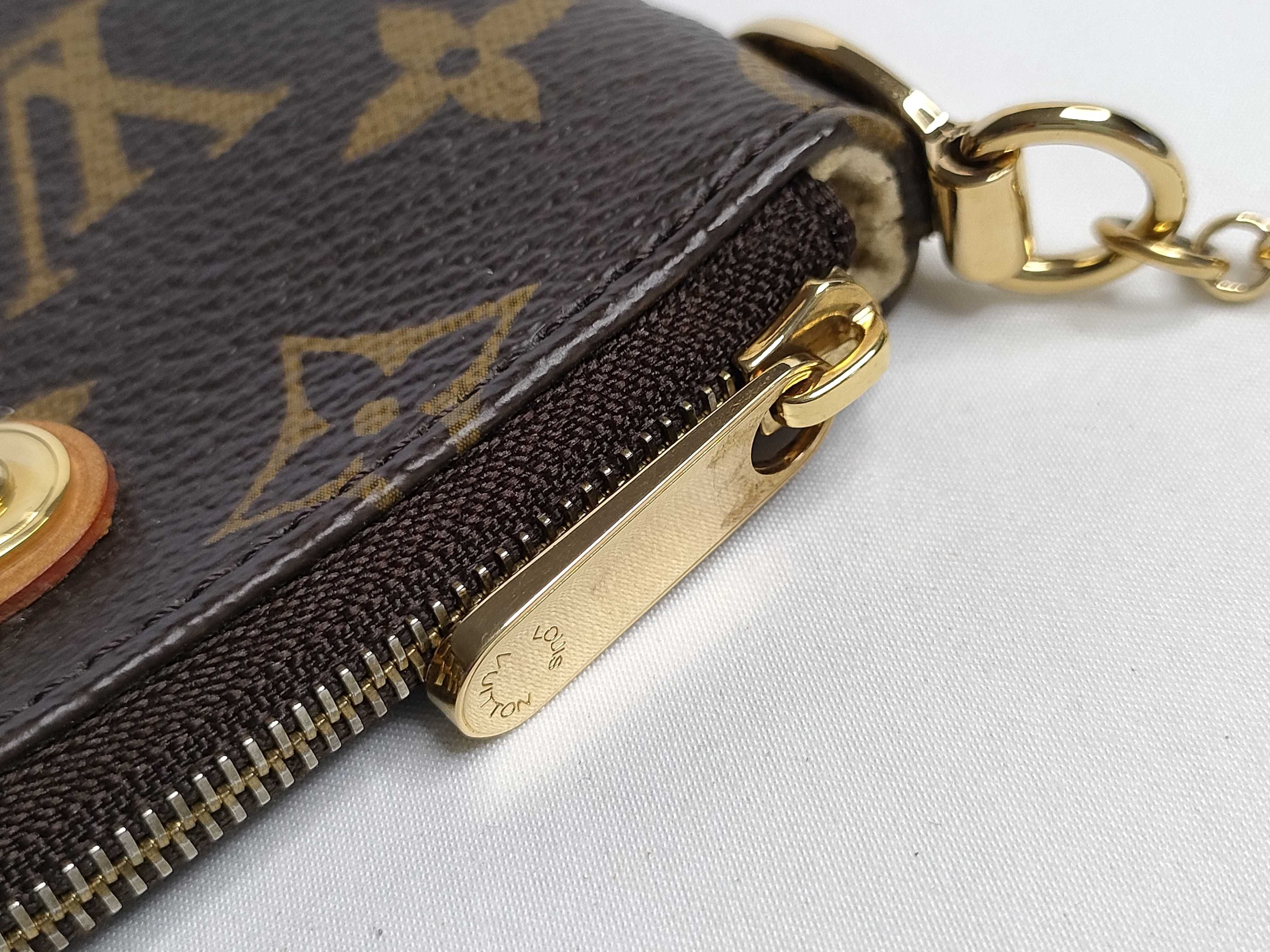 Monogram Louis Vuitton Monogram Pochette Mila Handbag — view 12