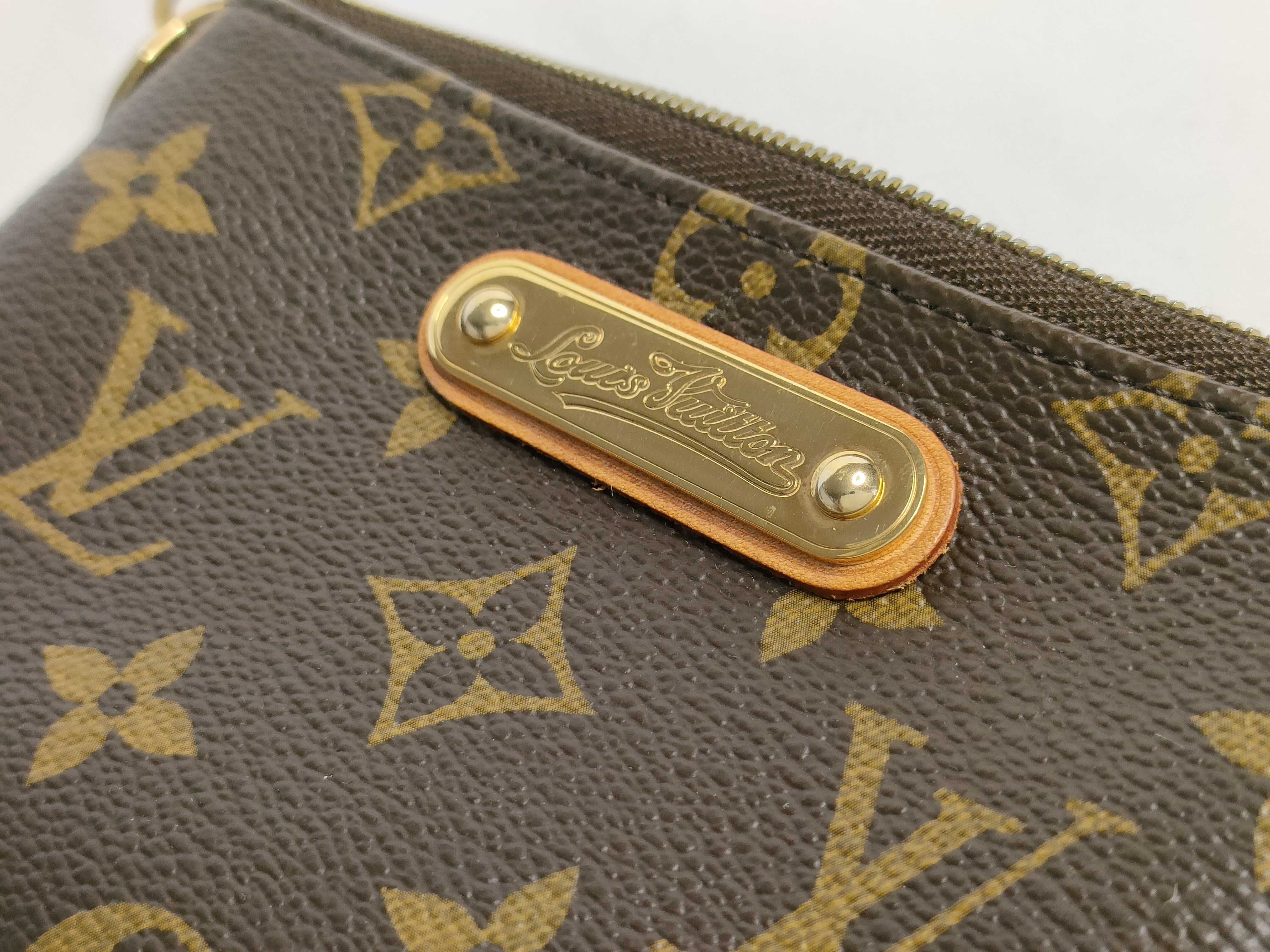 Monogram Louis Vuitton Monogram Pochette Mila Handbag — view 13