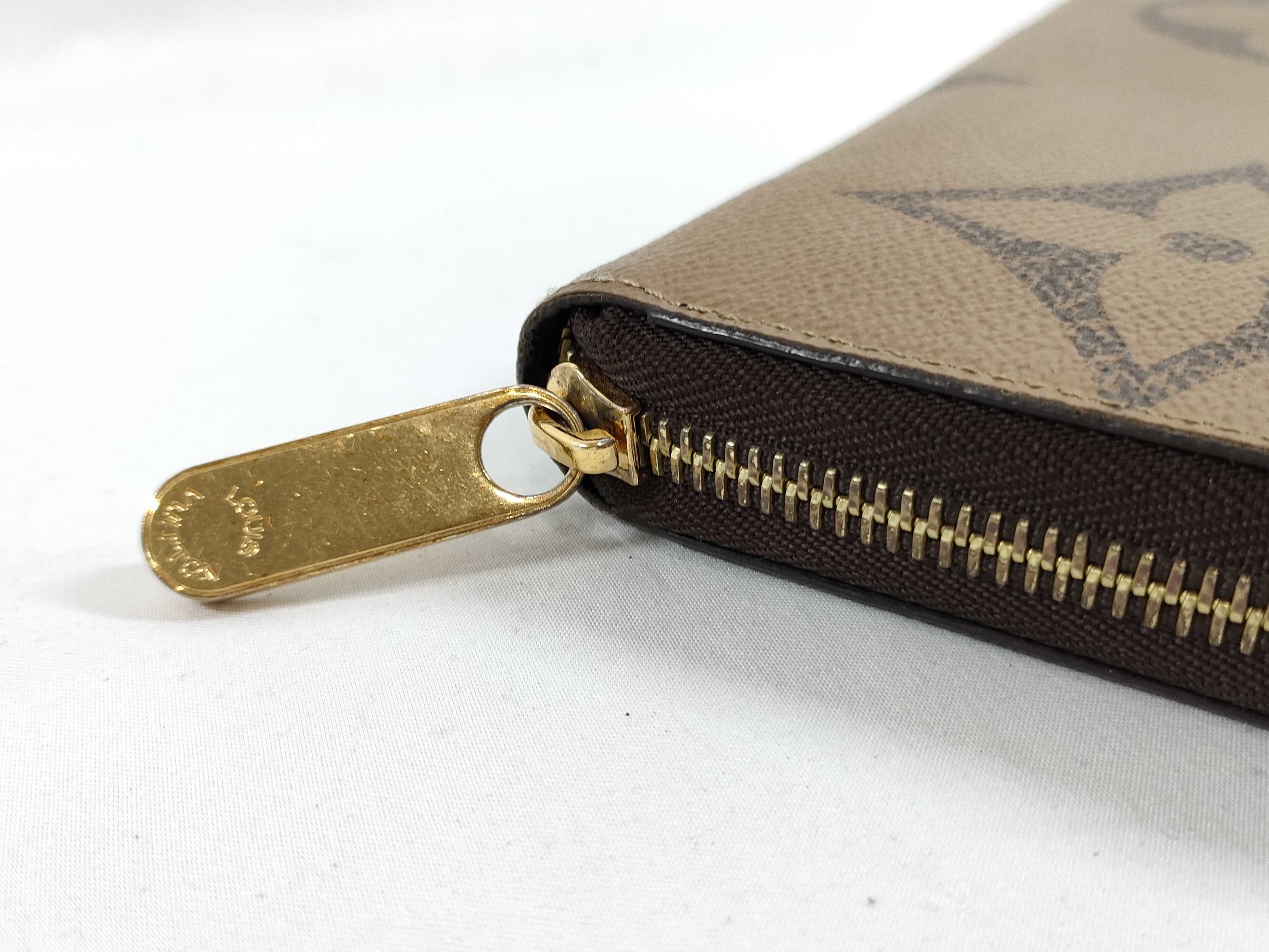 Monogram Giant Reverse Zippy Wallet — view 7